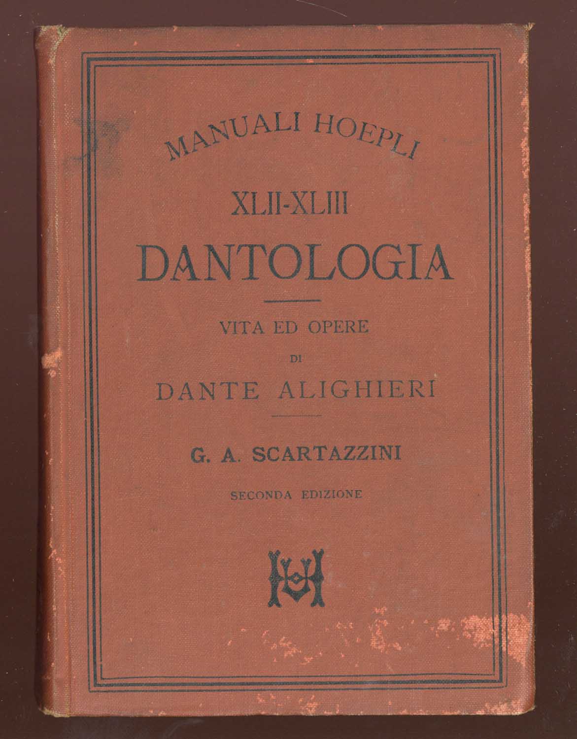 Náhledový obrázek Dantologia. Vita ed opere di Dante Alighieri - 3