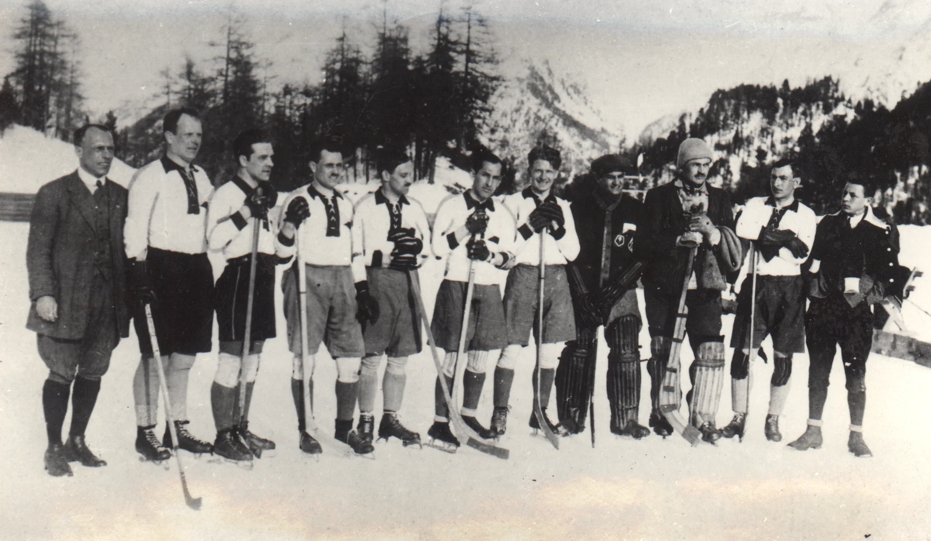 Náhledový obrázek předmětu Mistrovství Evropy v hokeji. Sv. Mořic 1922