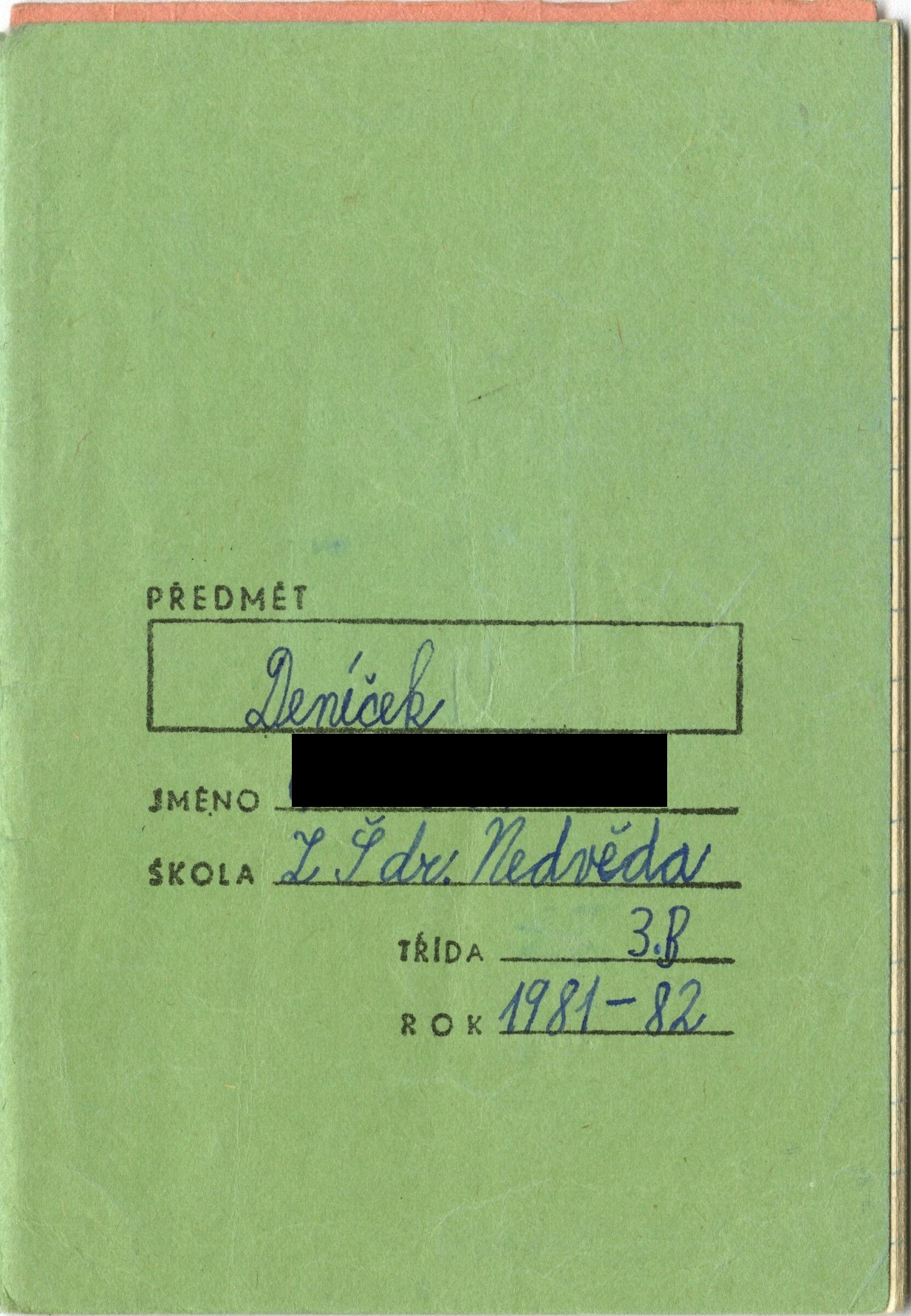 Náhledový obrázek Školní deníčky - 1