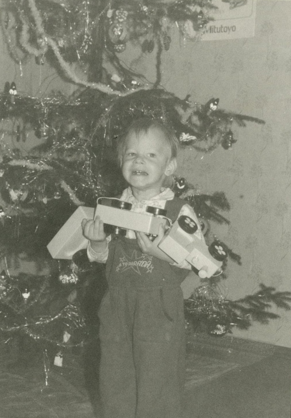 Náhledový obrázek Fotka z Vánoc roku 1989 - 1
