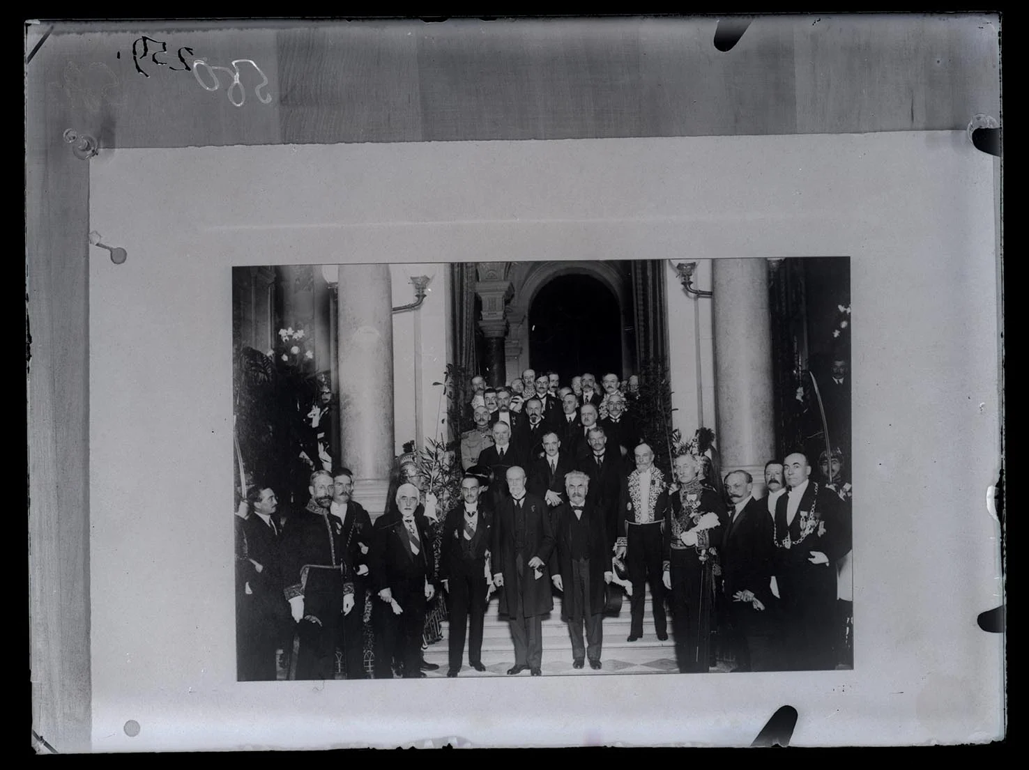 Obrázek T. G. Masaryk s dr. Benešem ve Francii