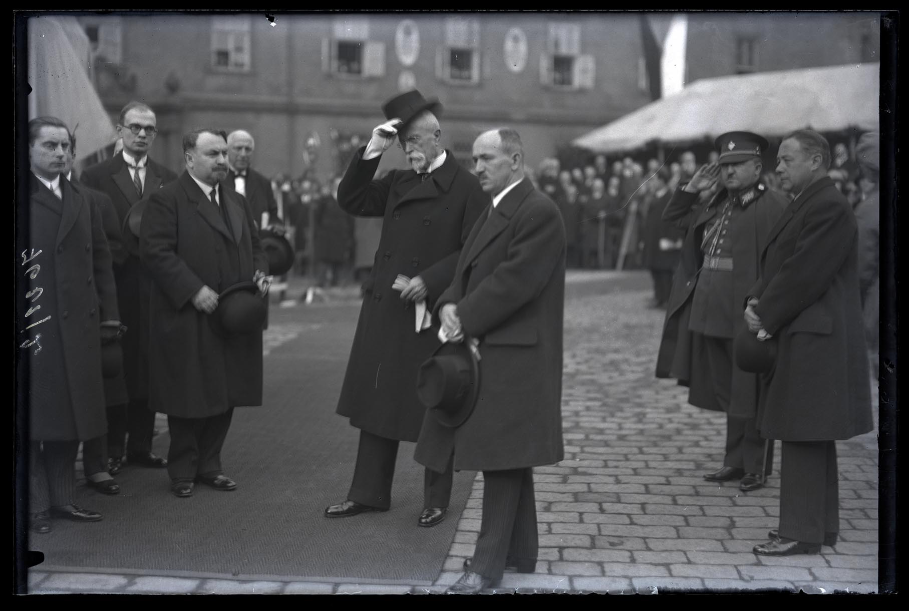 Náhledový obrázek E. Beneš a T. G. Masaryk - 1