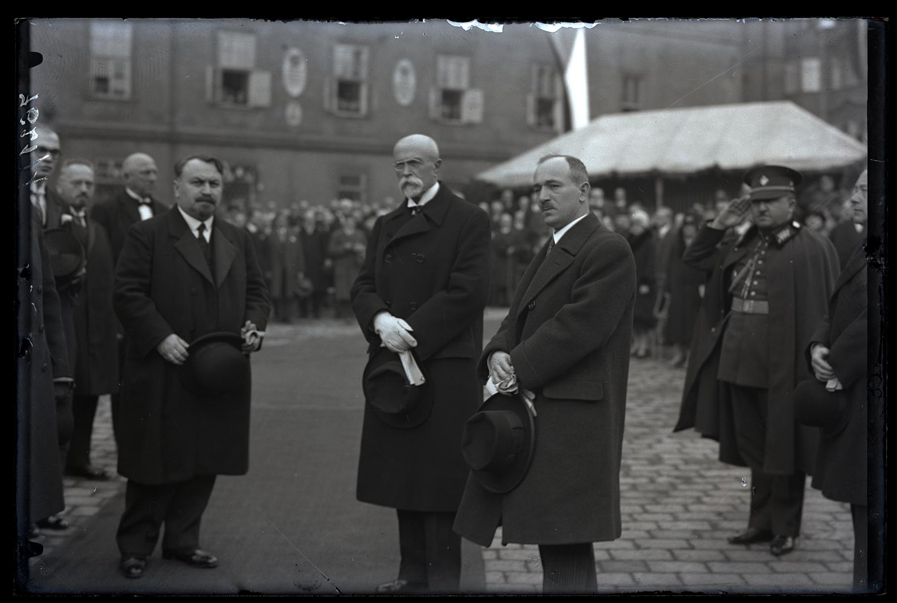 Náhledový obrázek E. Beneš a T. G. Masaryk - 1
