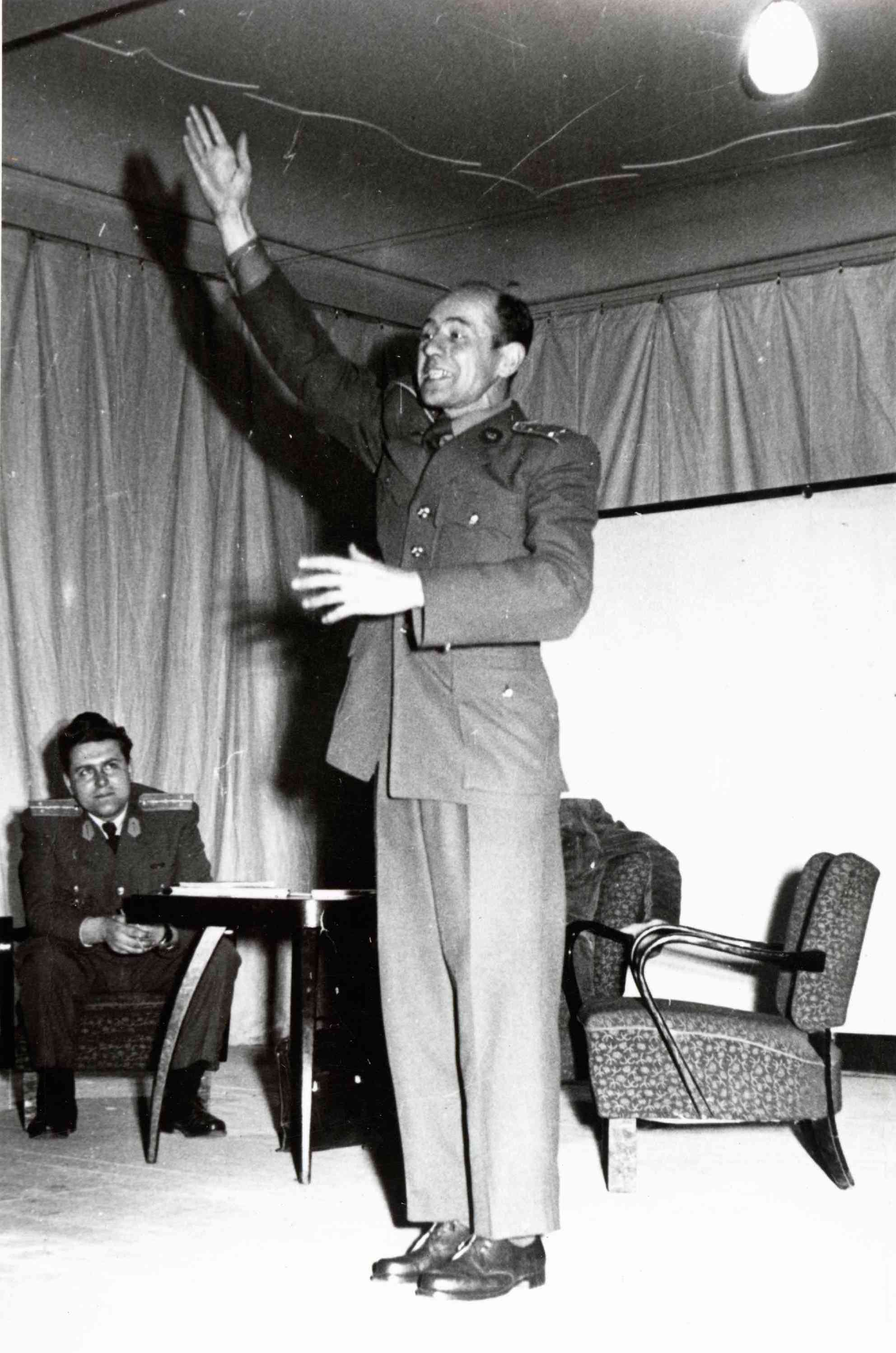 Náhledový obrázek Emil Zátopek při besedě - 1