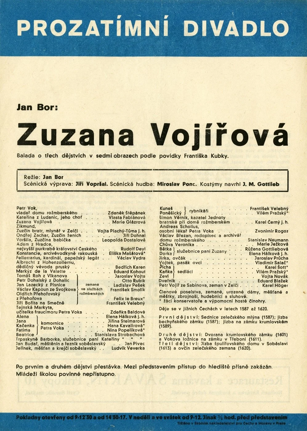 Náhledový obrázek předmětu Divadelní cedule Zuzana Vojířová