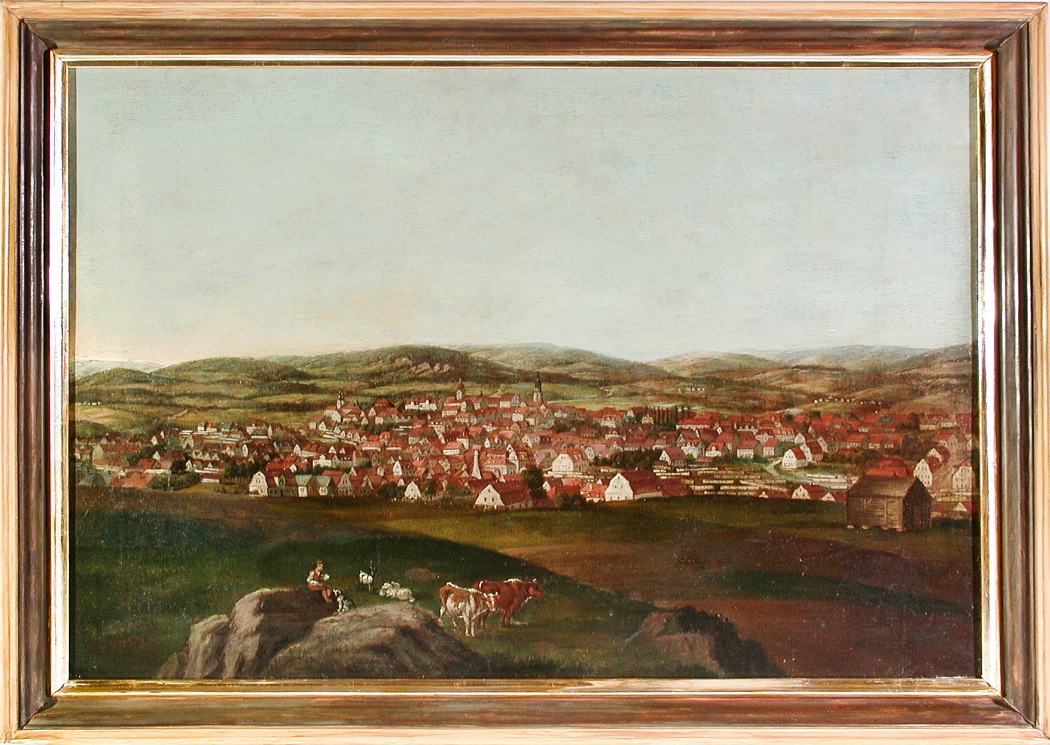 Náhledový obrázek Pohled na Liberec od jihu - 1