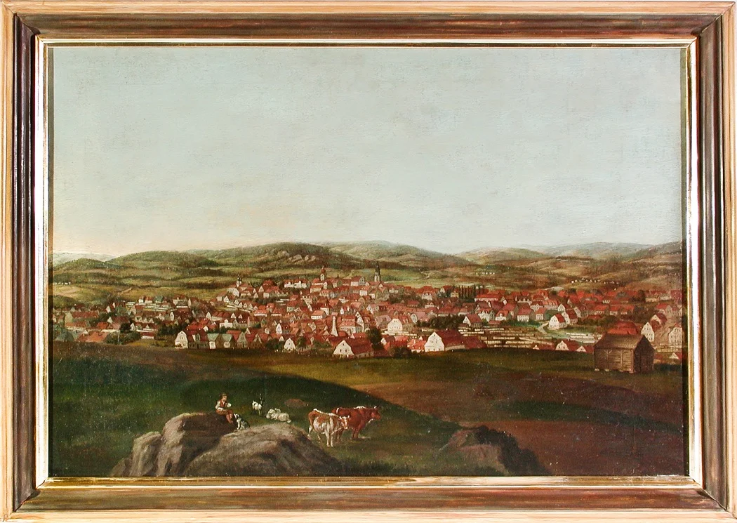 Náhledový obrázek předmětu Pohled na Liberec od jihu