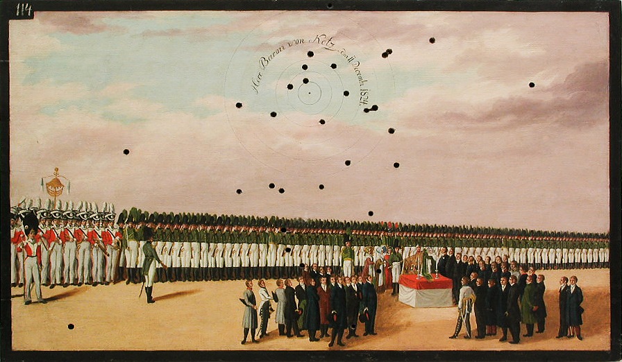 Náhledový obrázek Slavnostní svěcení praporu libereckého střeleckého spolku - 1