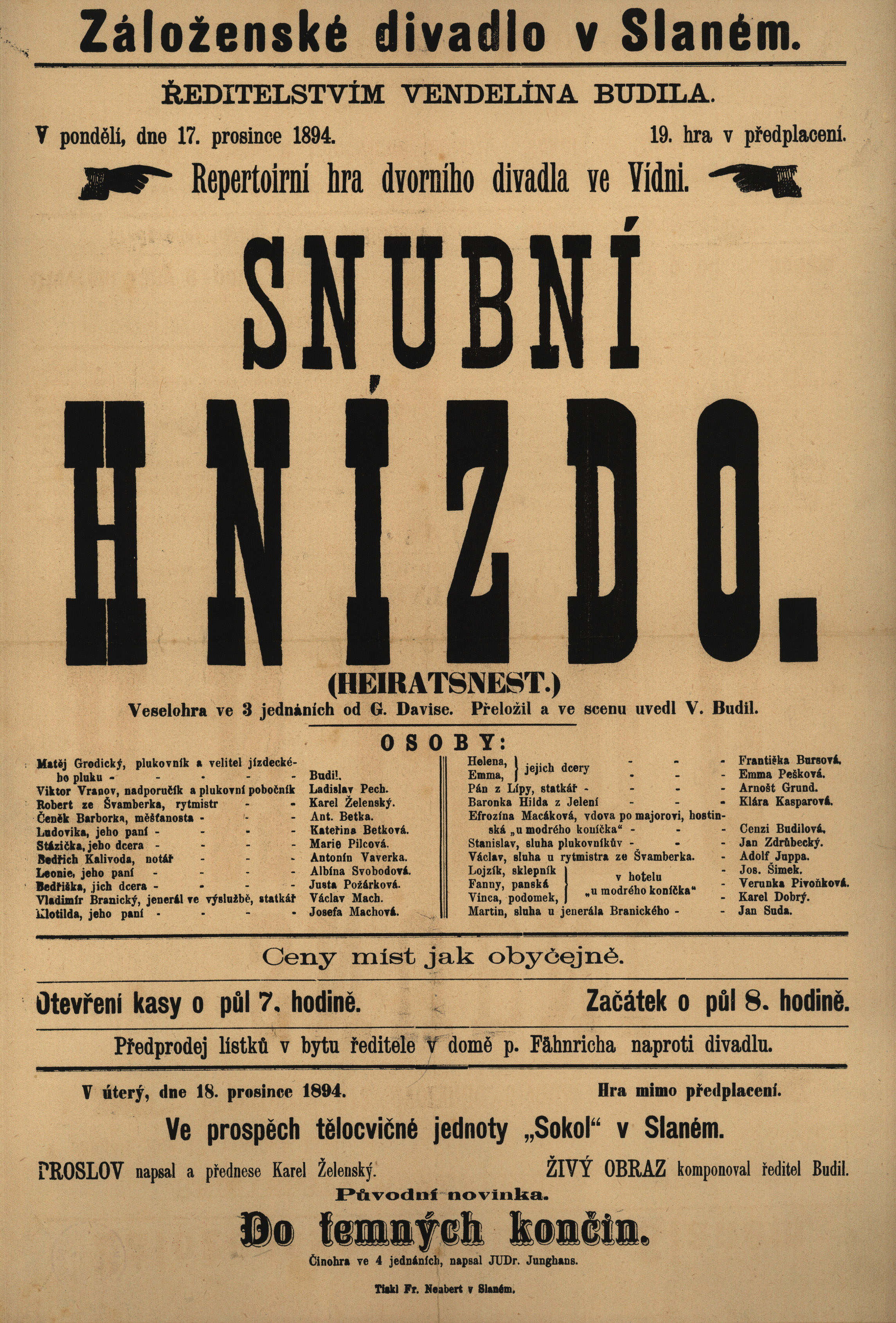 Náhledový obrázek Snubní hnízdo - 1