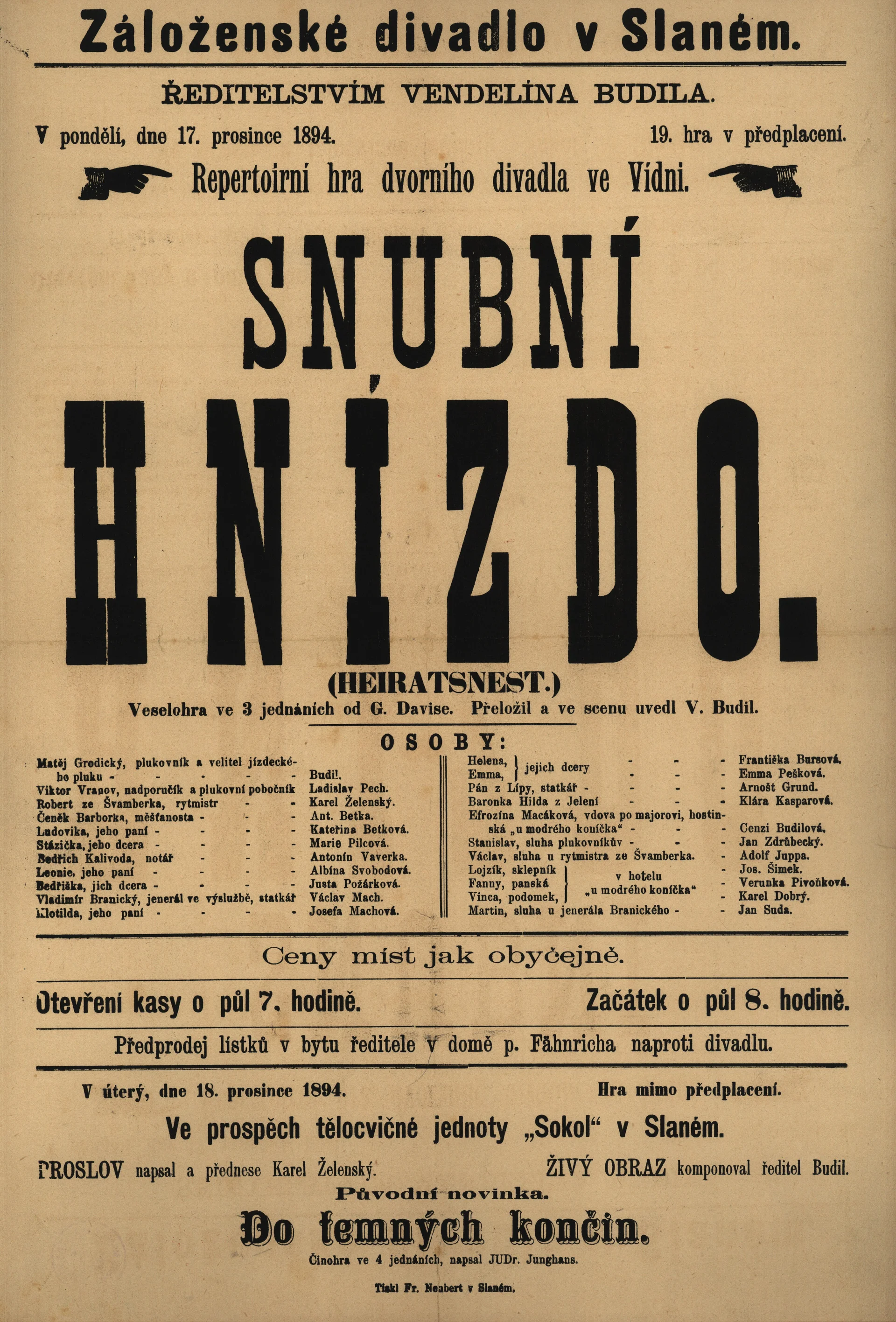 Náhledový obrázek předmětu Snubní hnízdo