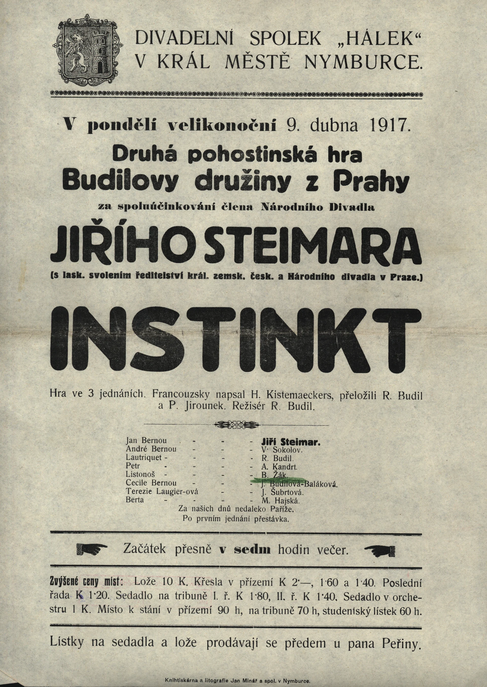 Náhledový obrázek předmětu Instinkt