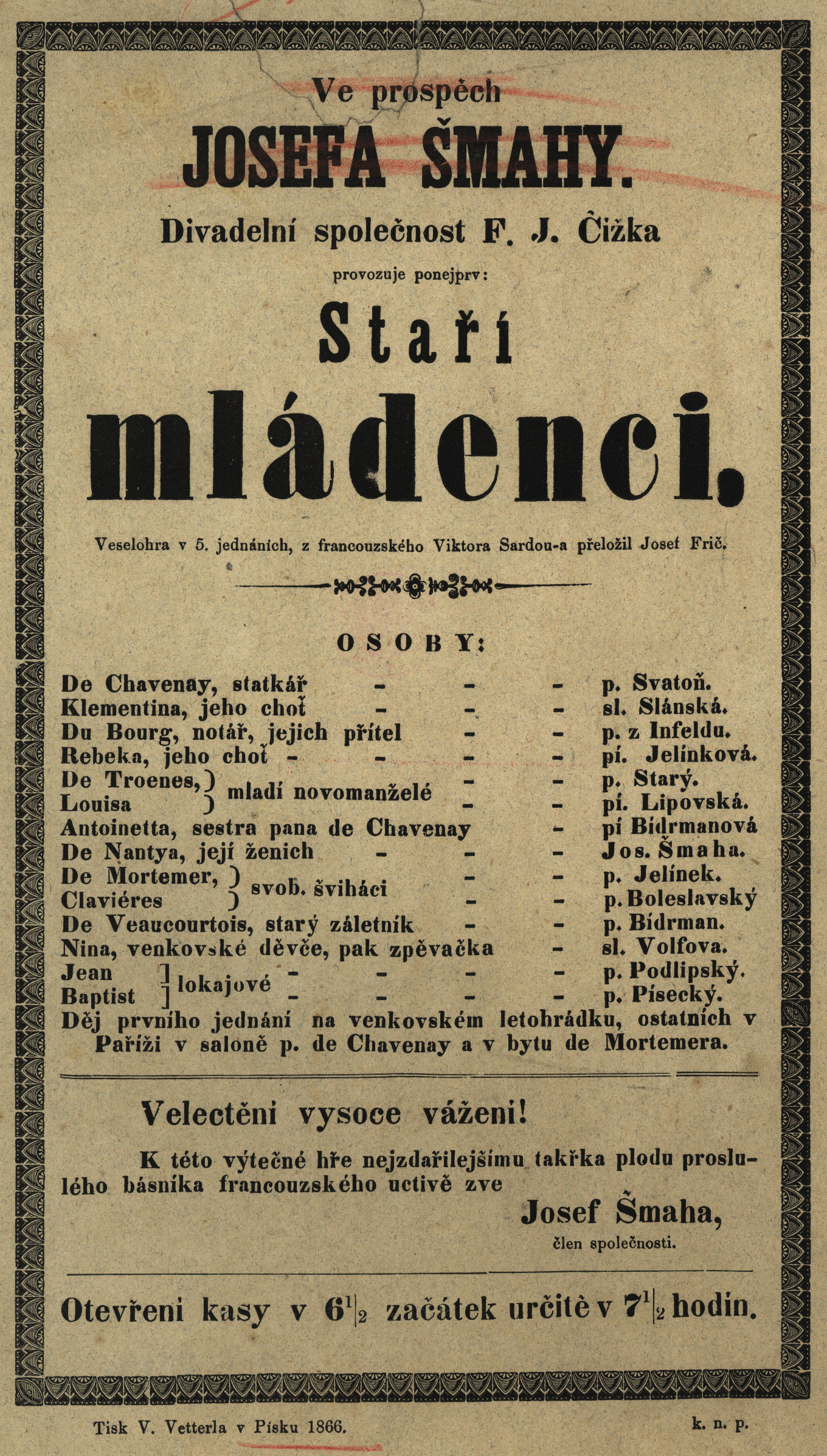 Náhledový obrázek Staří mládenci - 1