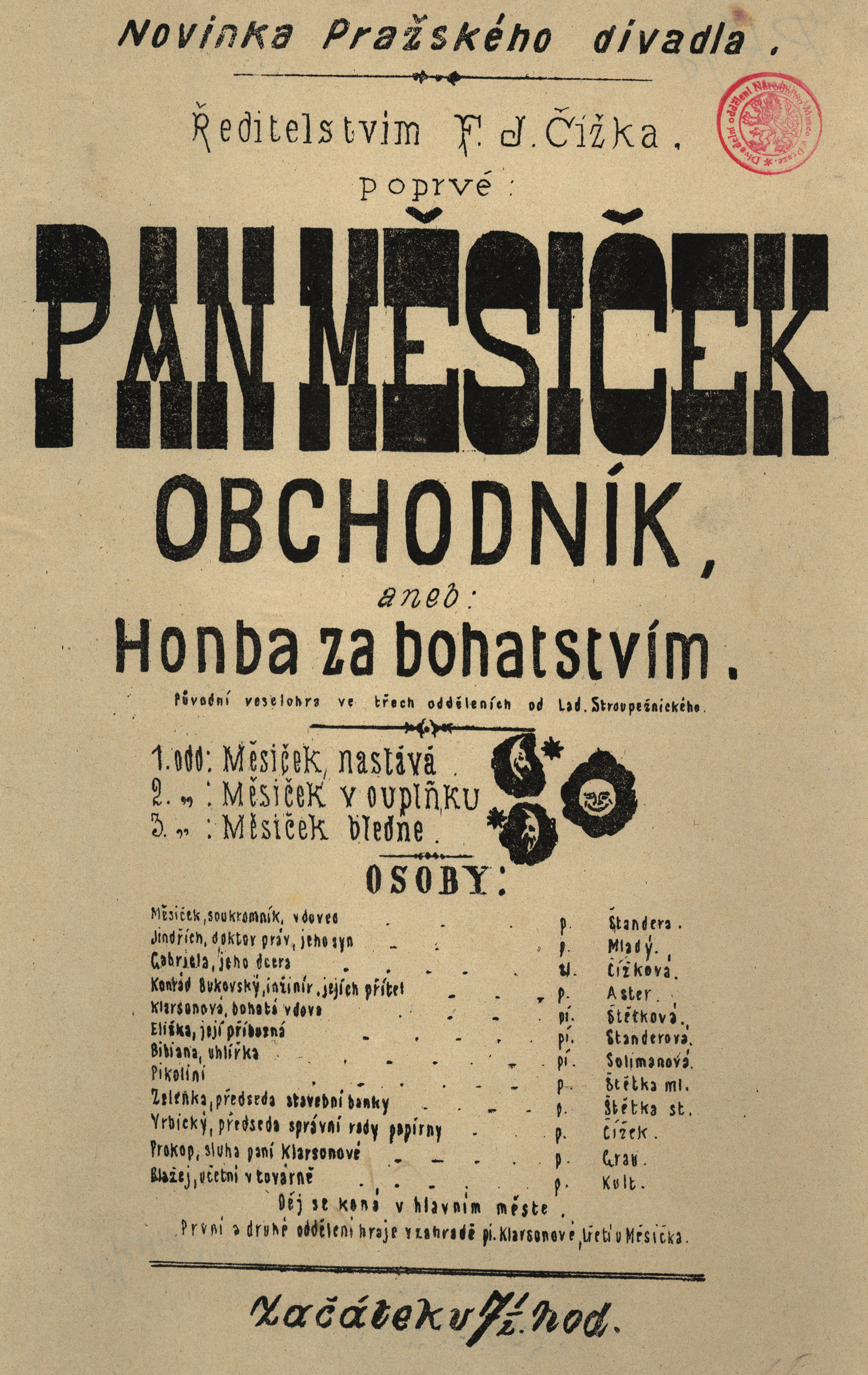 Náhledový obrázek Pan Měsíček obchodník aneb Honba za bohatstvím - 1