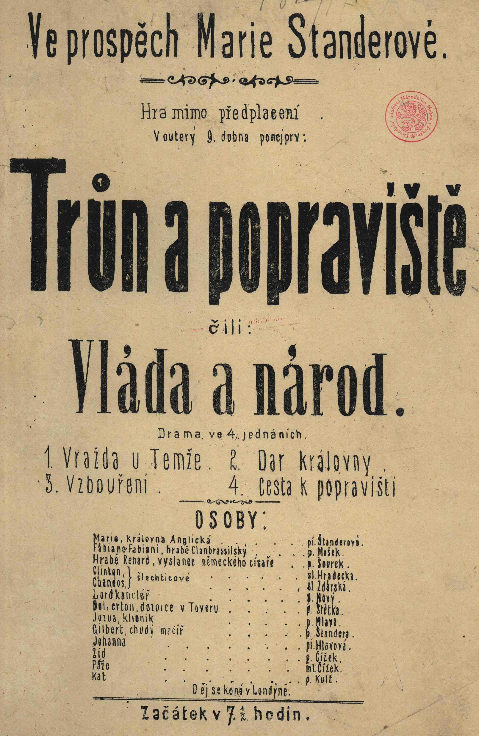 Náhledový obrázek Trůn a popraviště aneb Vláda a národ - 1