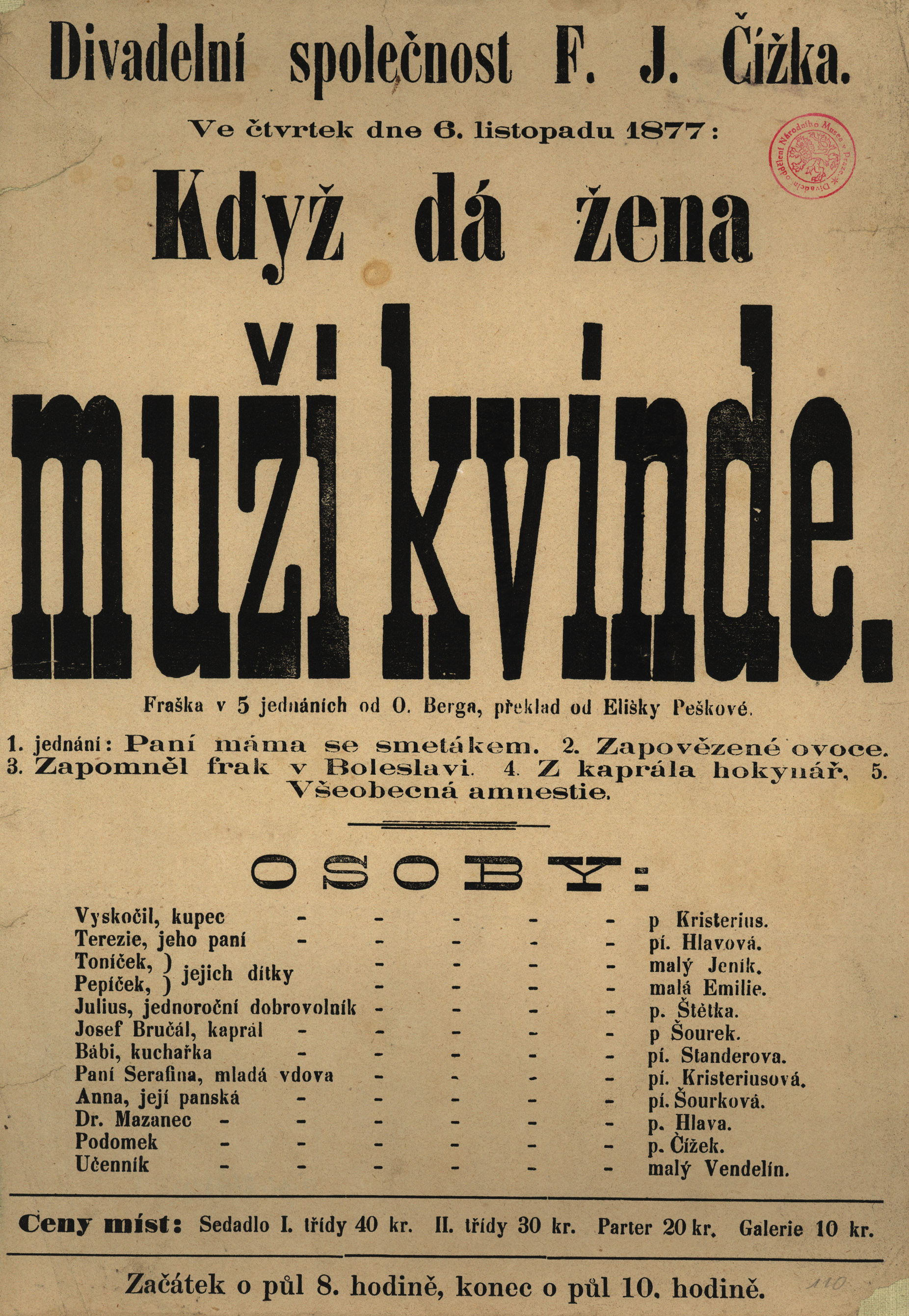 Náhledový obrázek Když dá žen muži kvinde - 1