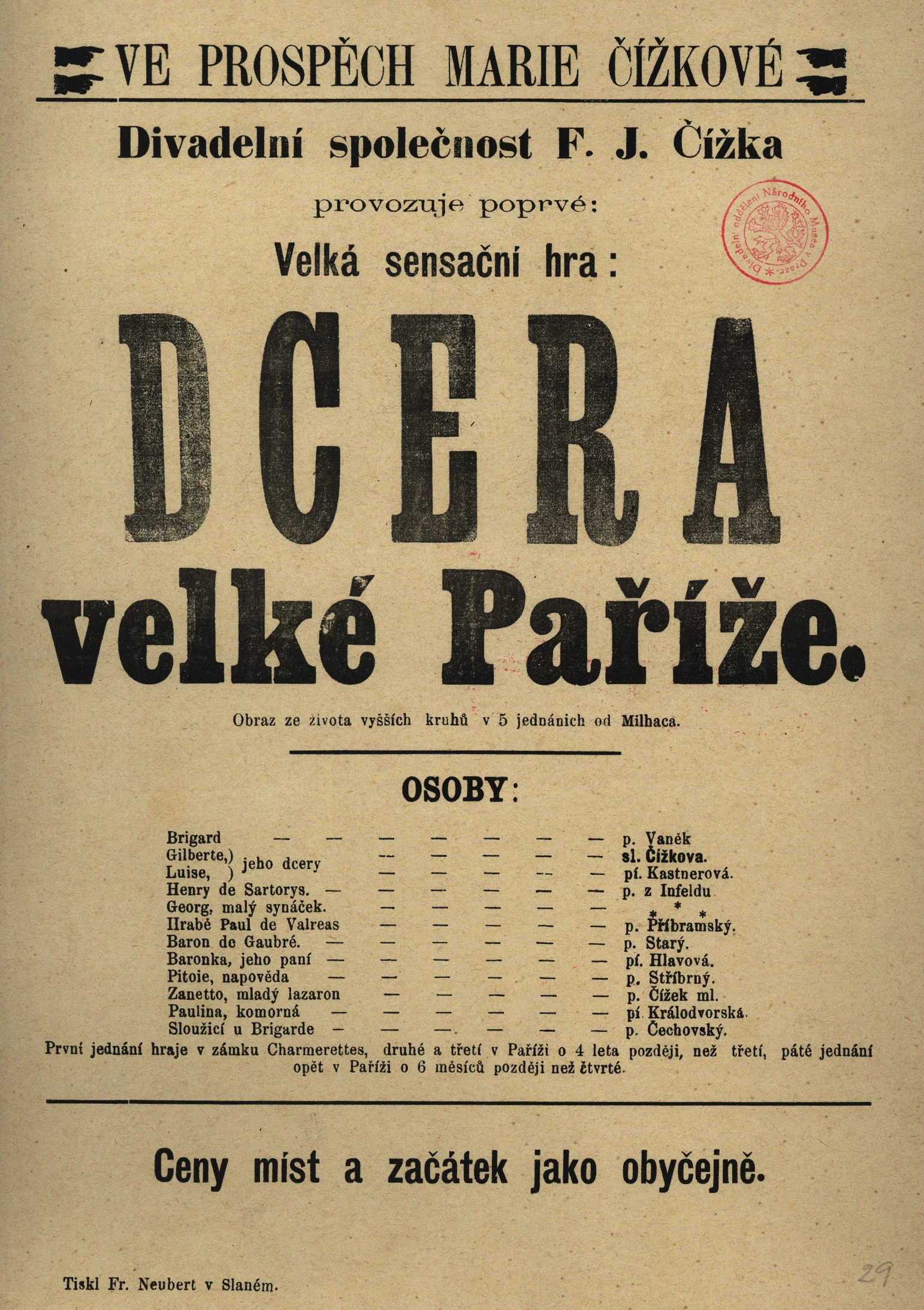 Náhledový obrázek předmětu Dcera velké Paříže