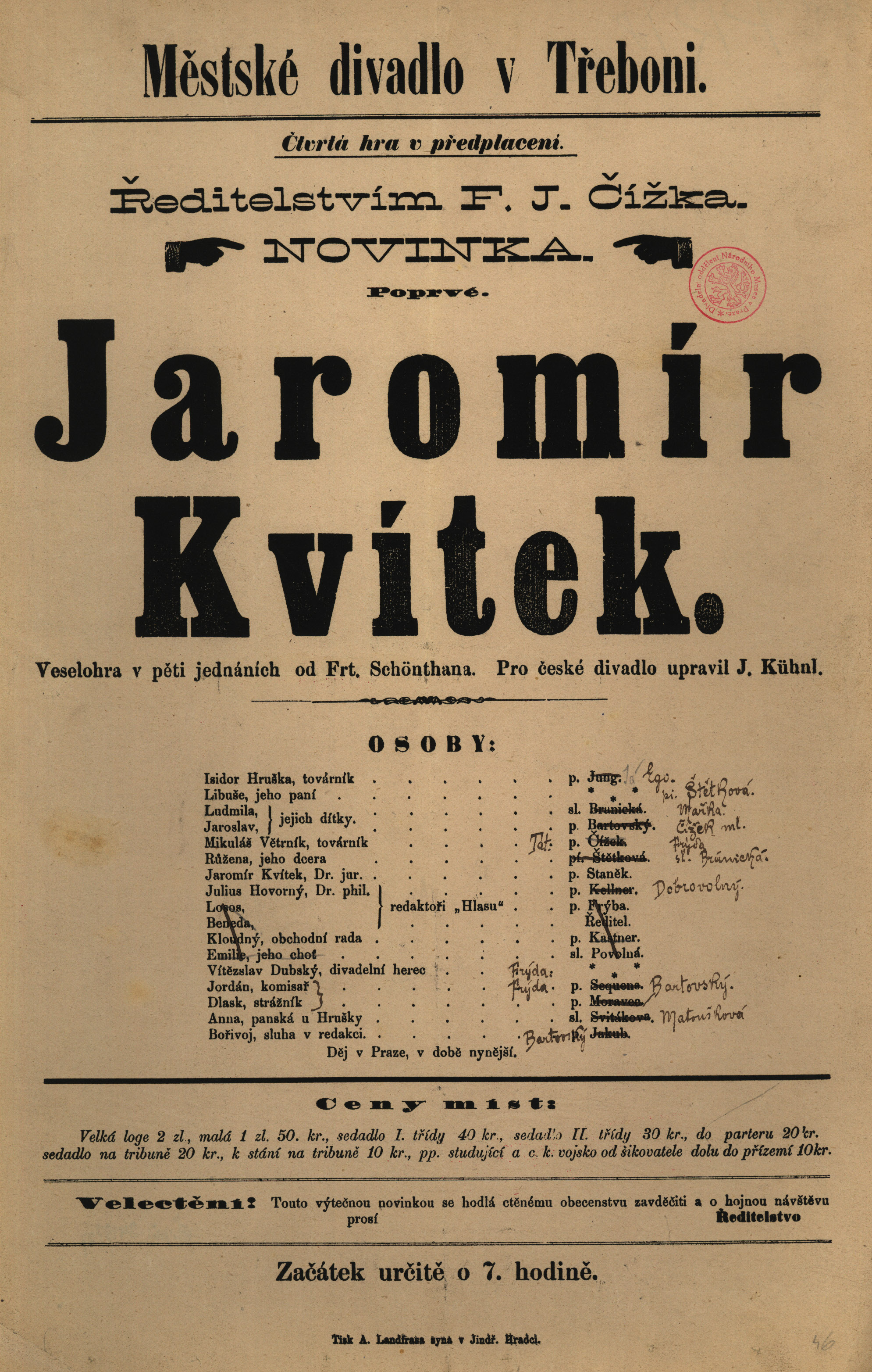 Náhledový obrázek Jaromír Kvítek - 1