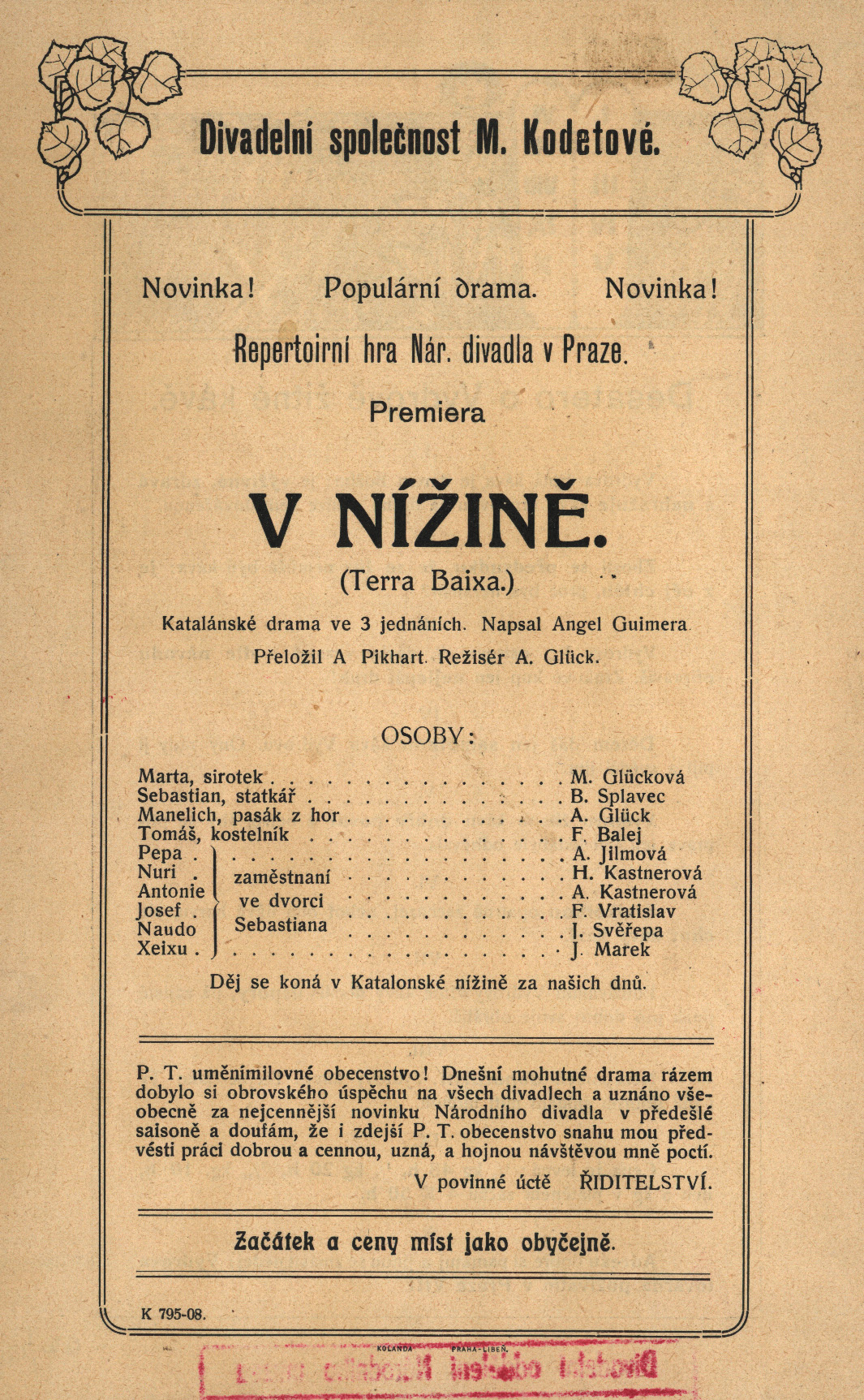 Náhledový obrázek V nížině - 1