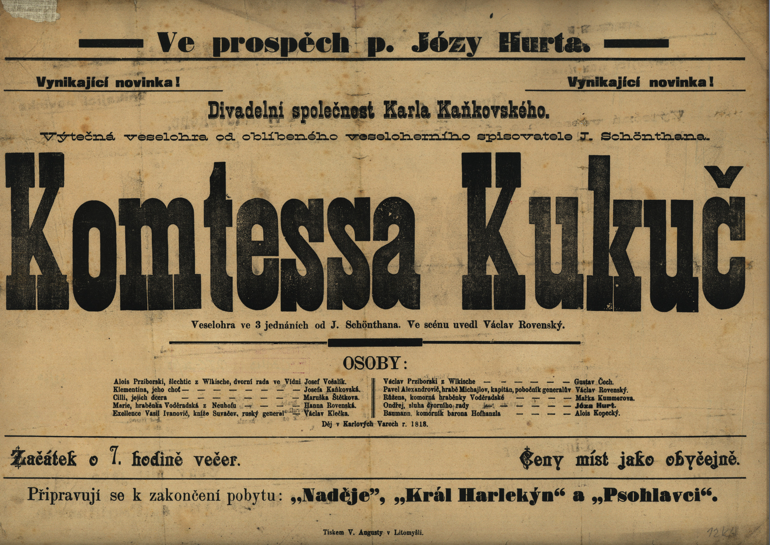 Náhledový obrázek Komtessa Kukuč - 1