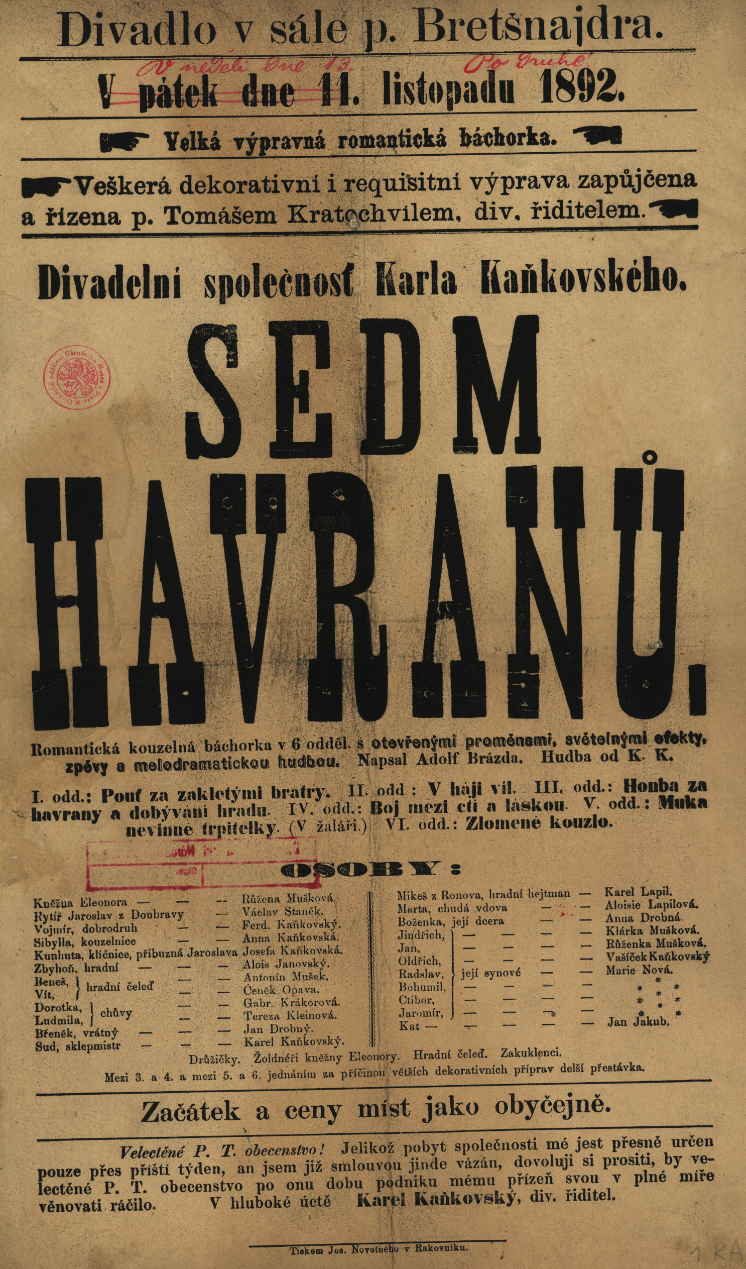 Náhledový obrázek Sedm havranů - 1