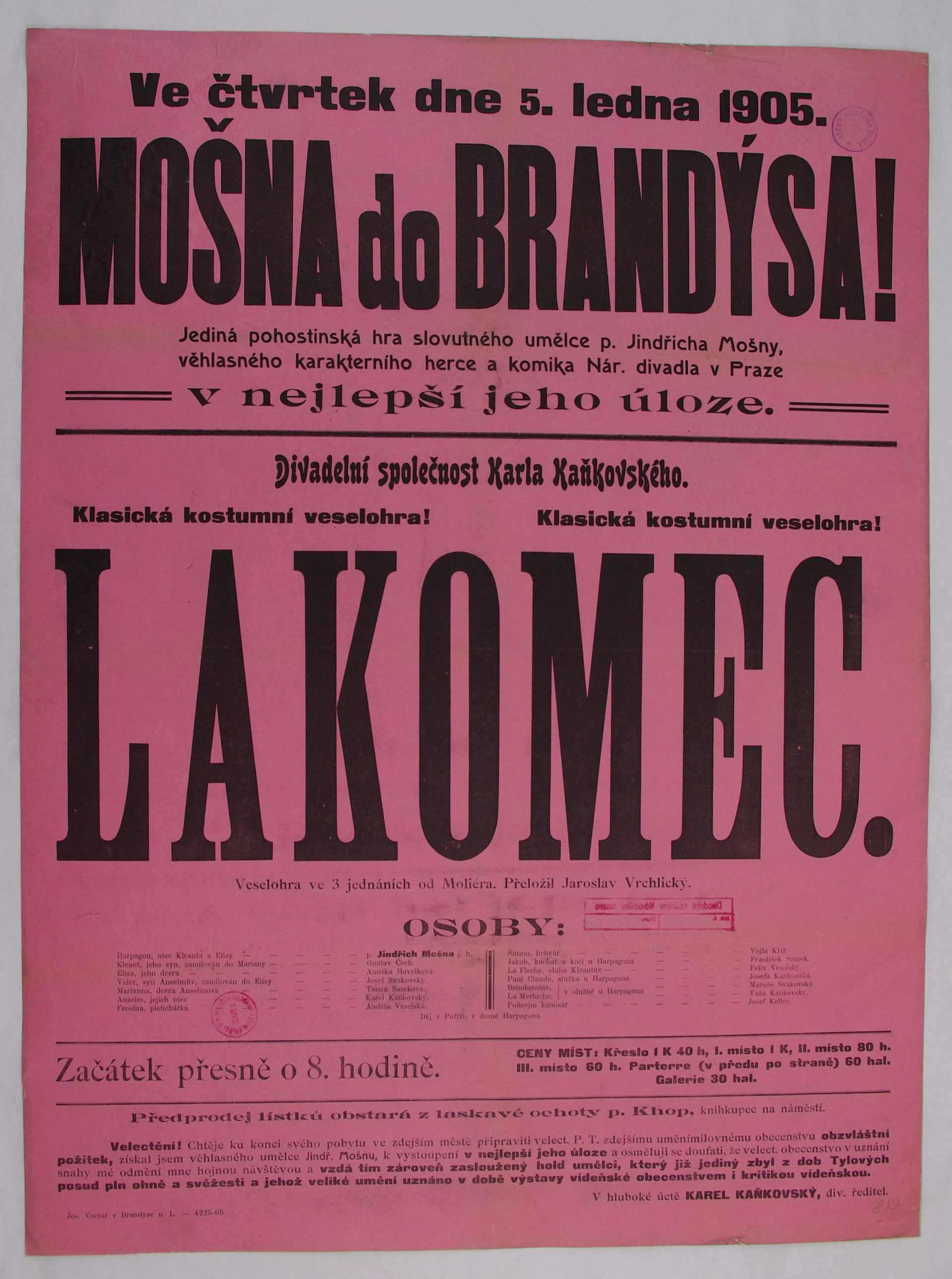 Náhledový obrázek předmětu Lakomec