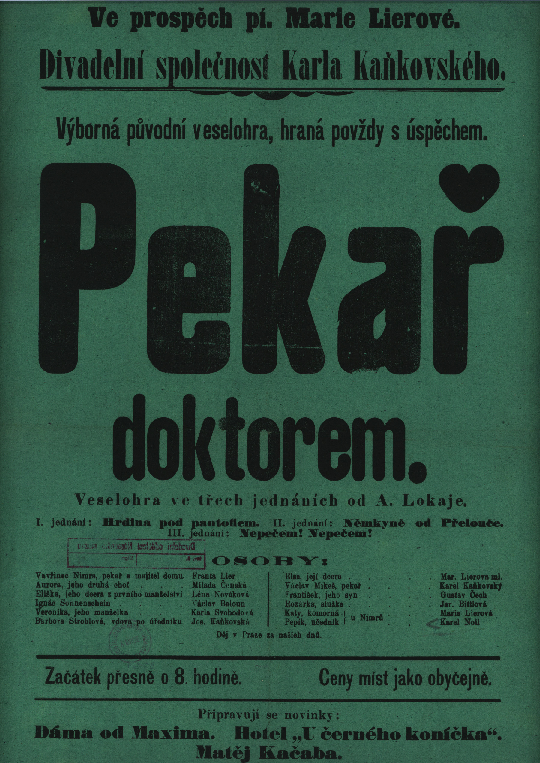 Náhledový obrázek Pekař doktorem - 1