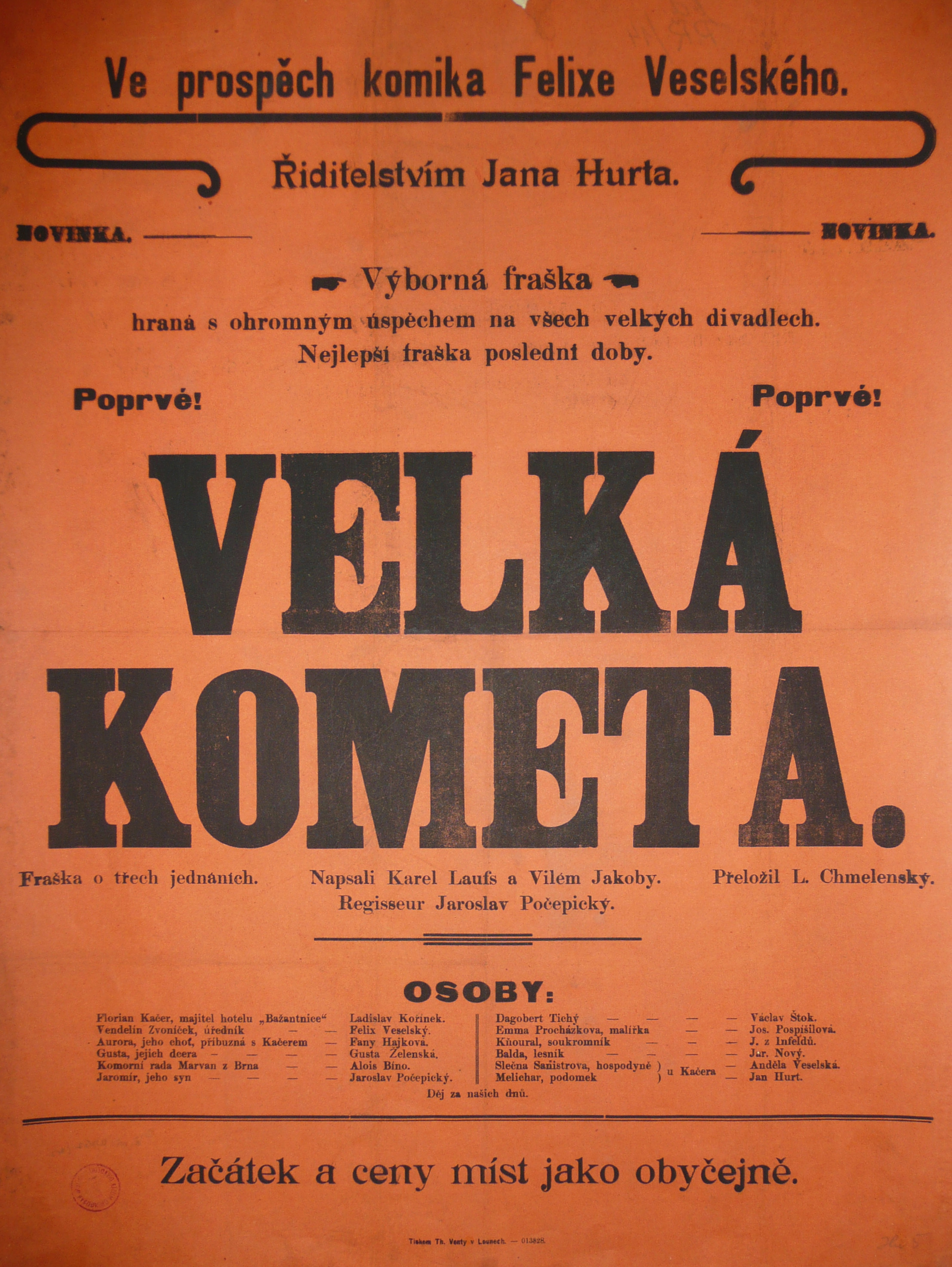 Náhledový obrázek Velká kometa - 1