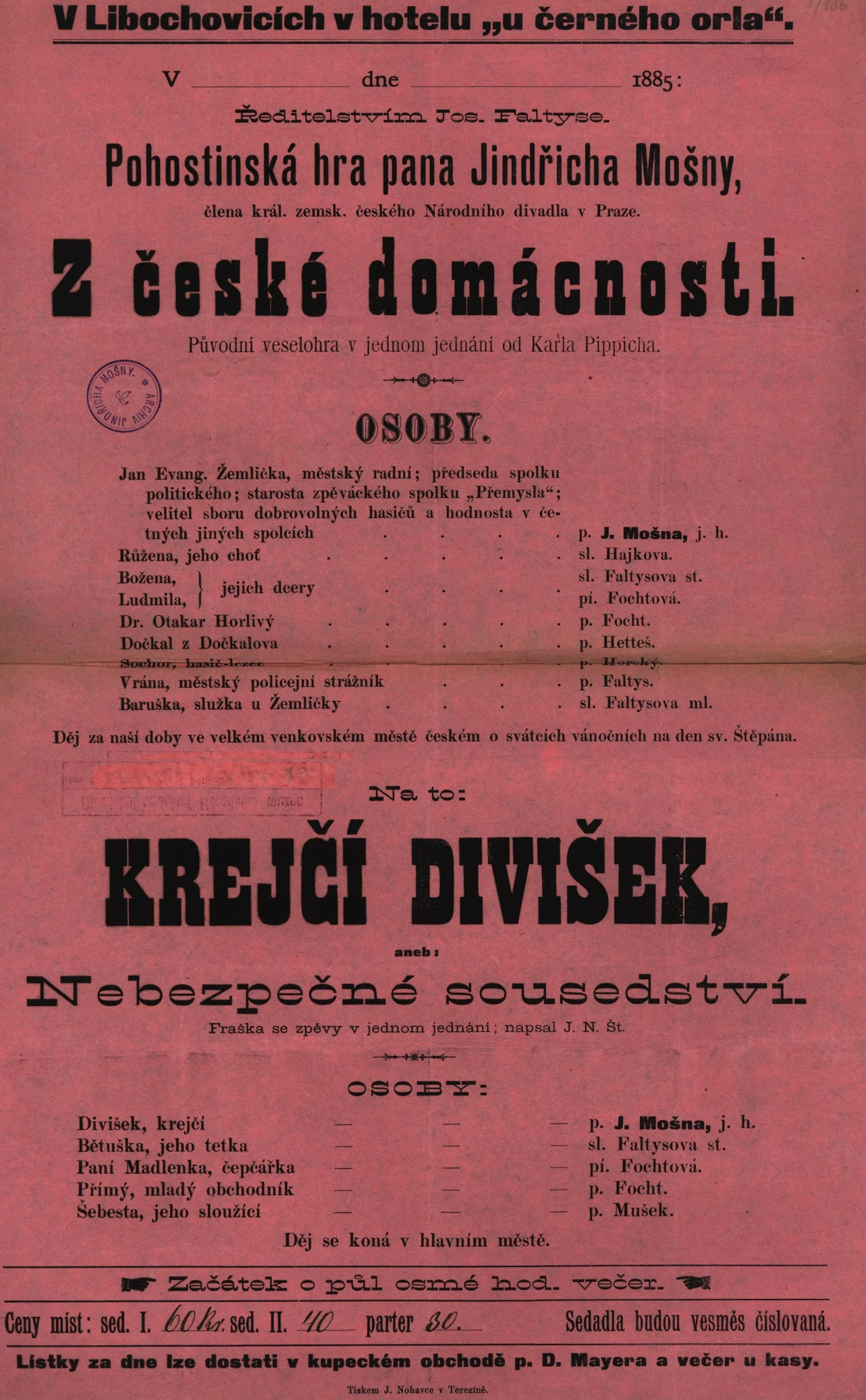 Náhledový obrázek předmětu Z české domácností, Krejčí Divíšek aneb Nebezpečné sousedství