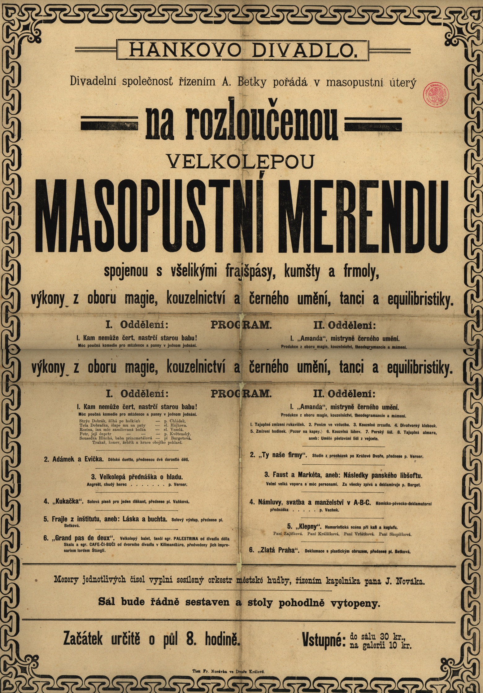 Náhledový obrázek Masopustní merenda - 1