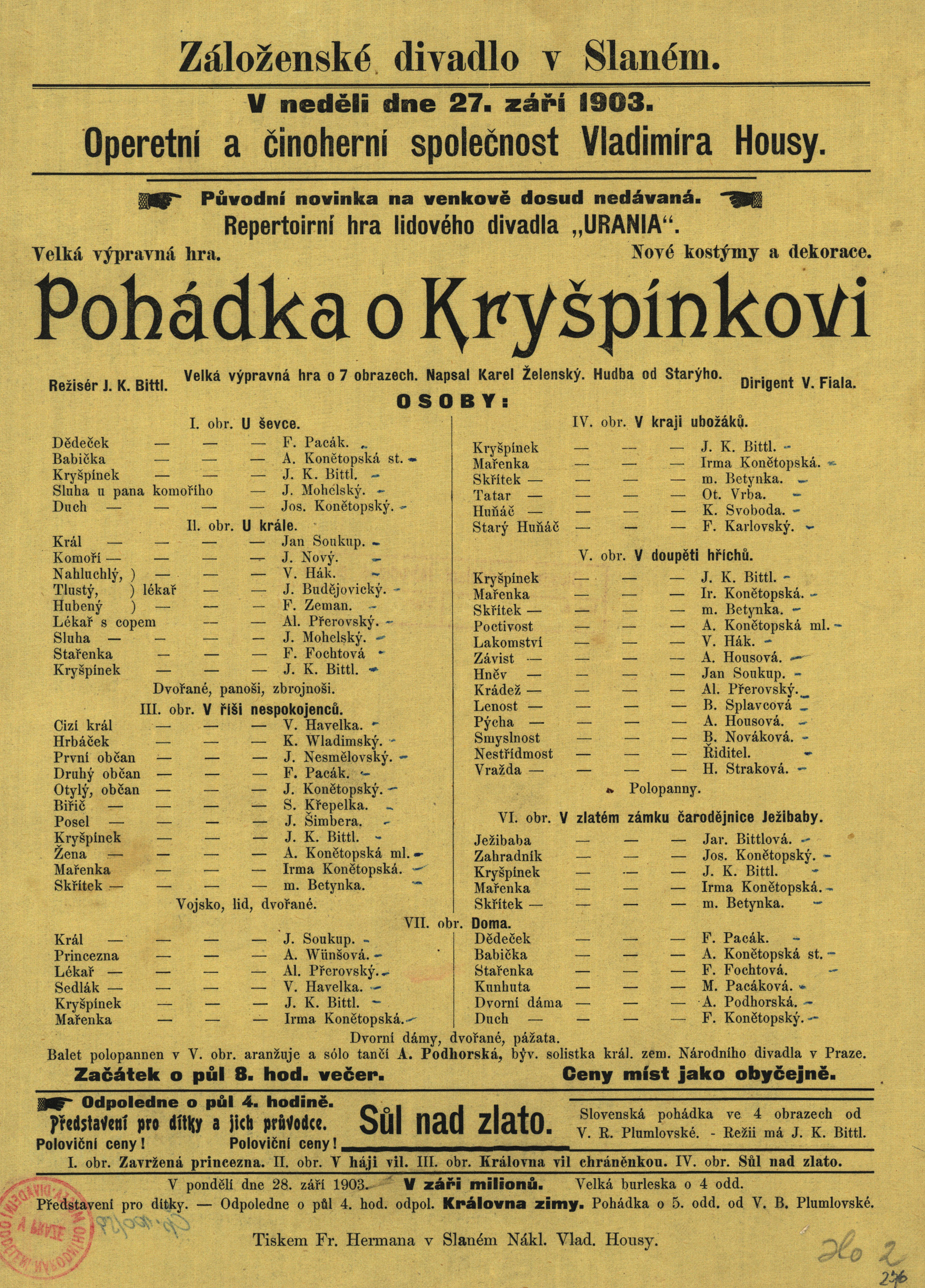 Náhledový obrázek Pohádka o Kryšpínkovi - 1