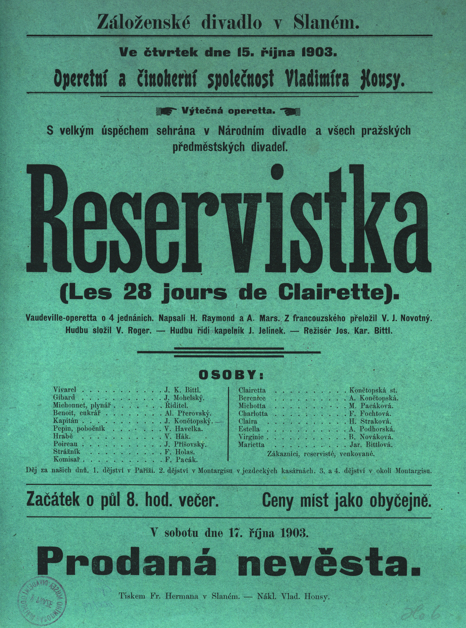 Náhledový obrázek Reservistka - 1