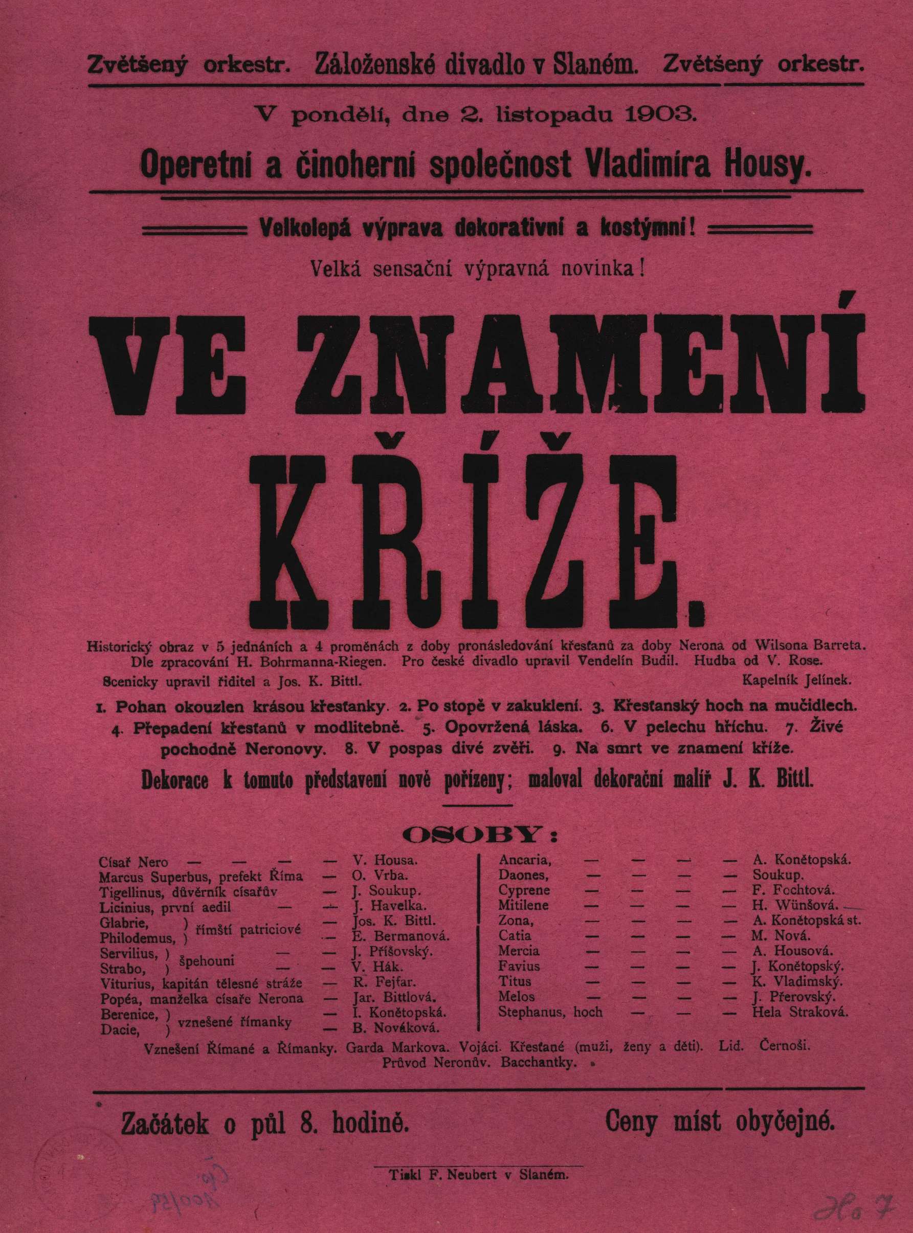 Náhledový obrázek předmětu Ve znamení kříže