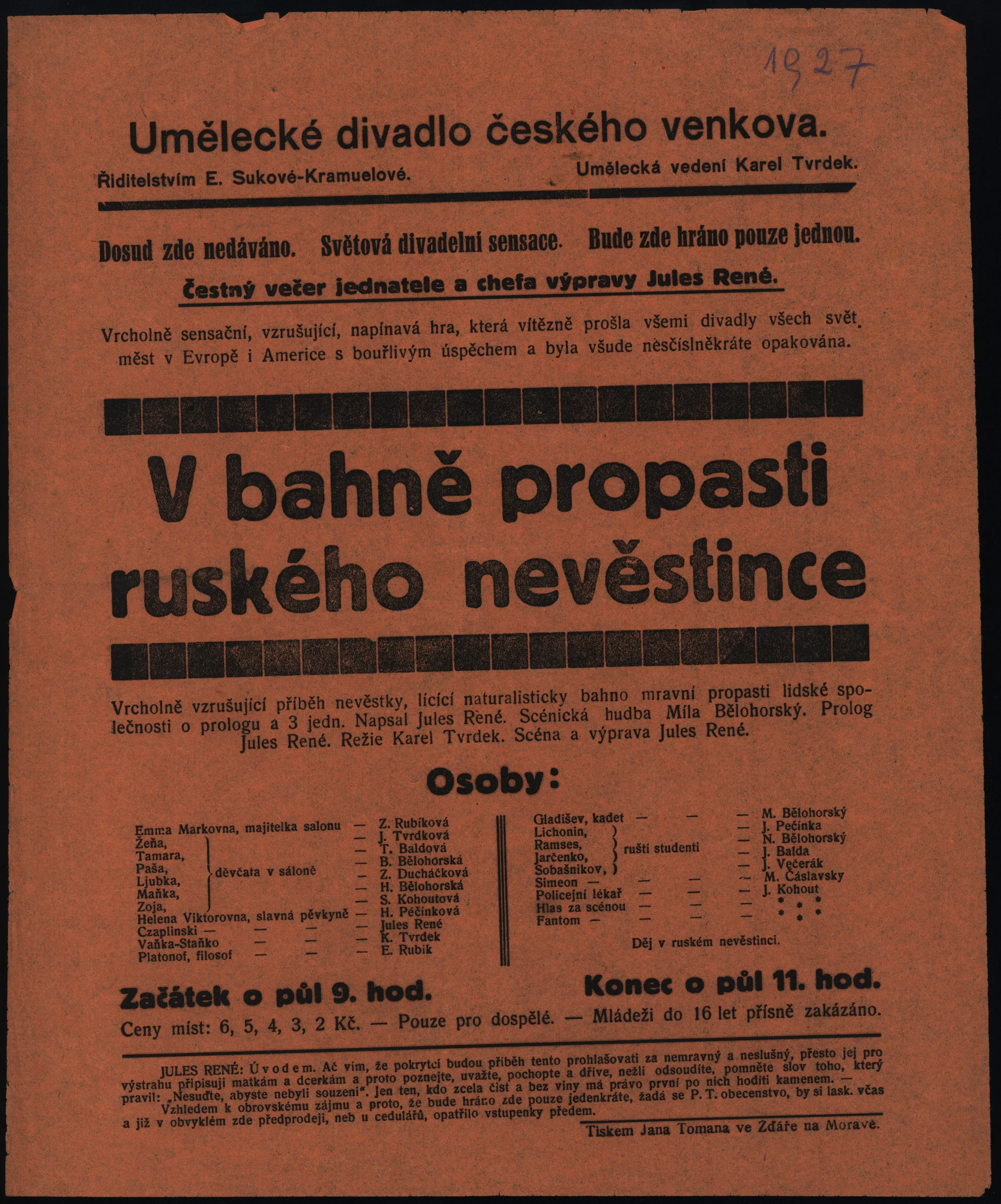 Náhledový obrázek předmětu V bahně propasti ruského nevěstince