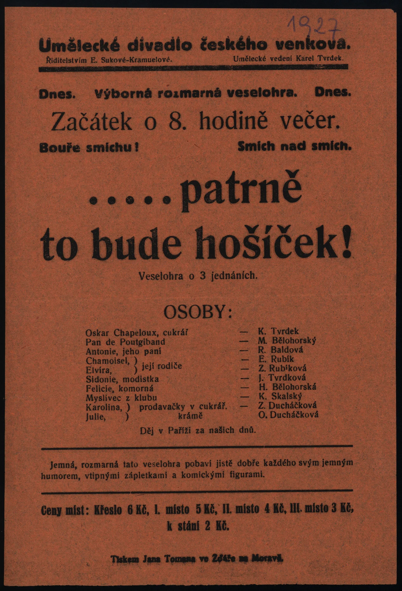 Náhledový obrázek předmětu ...patrně to bude hošíček!