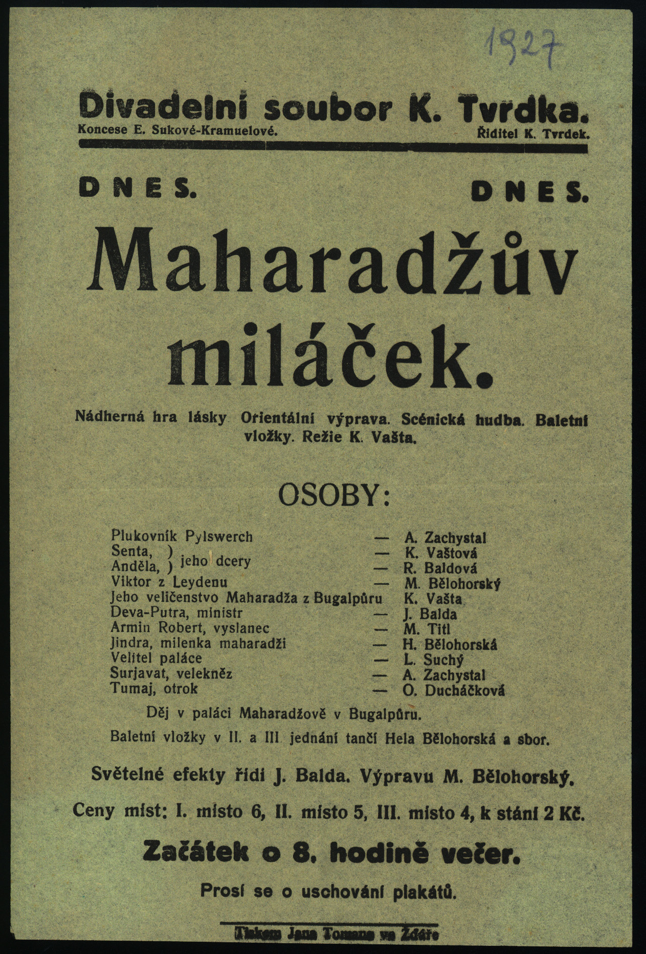 Náhledový obrázek Maharadžův miláček - 1