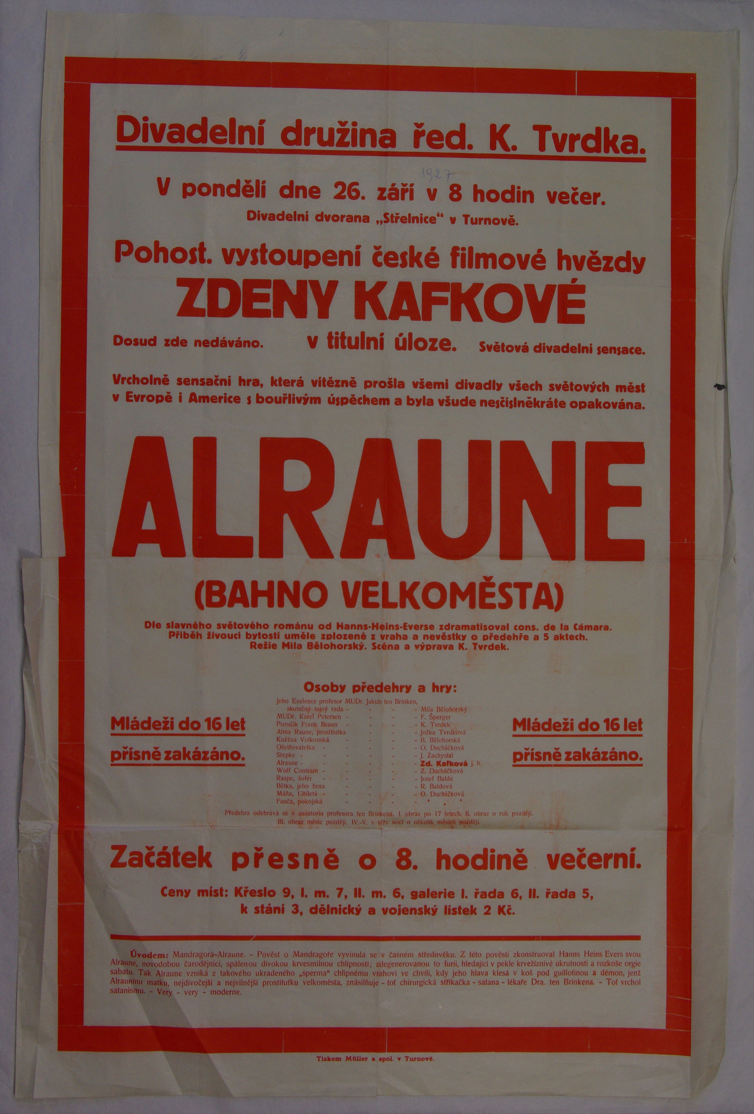 Náhledový obrázek Alraune (Bahno velkoměsta) - 1