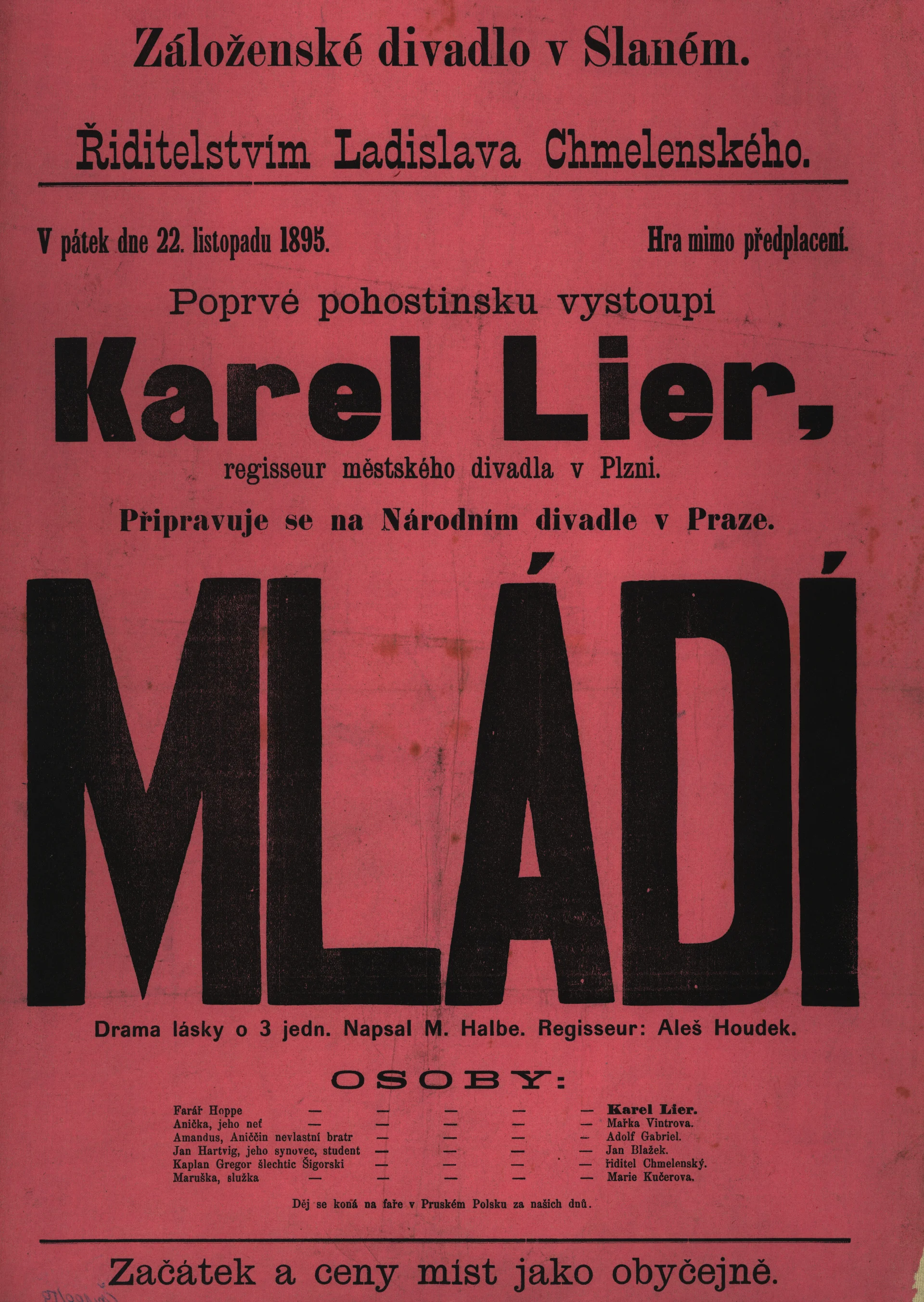 Náhledový obrázek předmětu Mládí