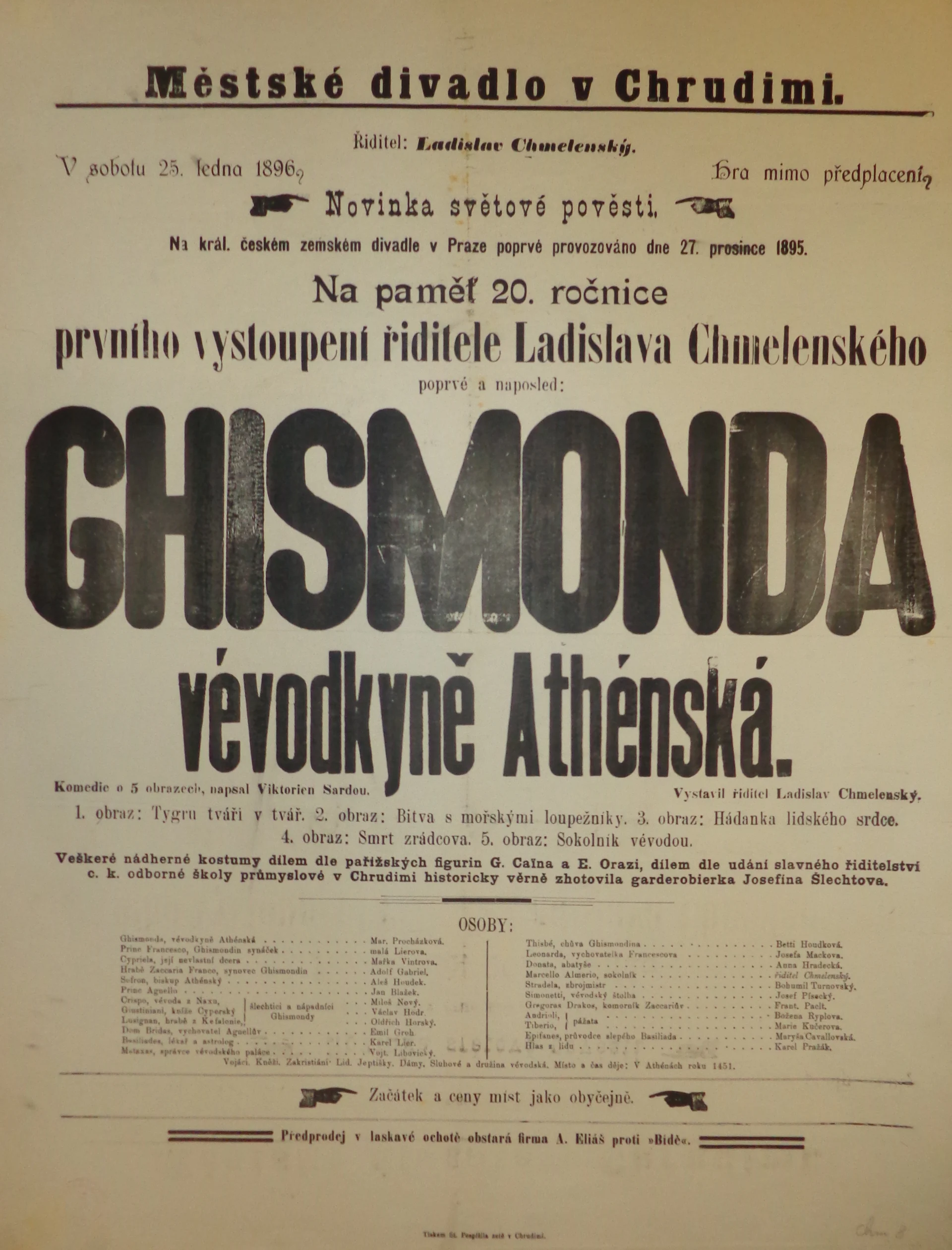 Náhledový obrázek předmětu Ghismonda, vévodkyně arhénská