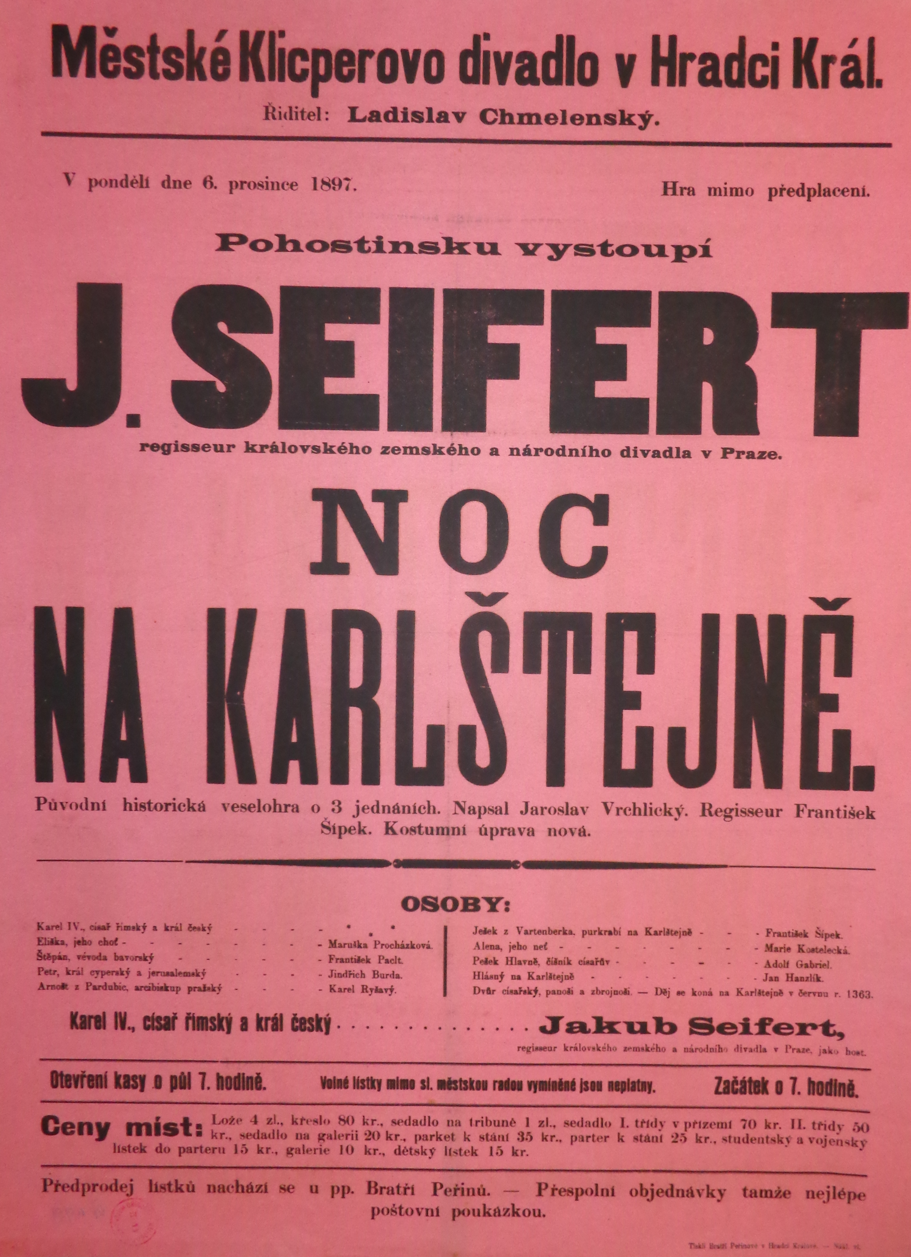 Náhledový obrázek Noc na Karlštejně - 1