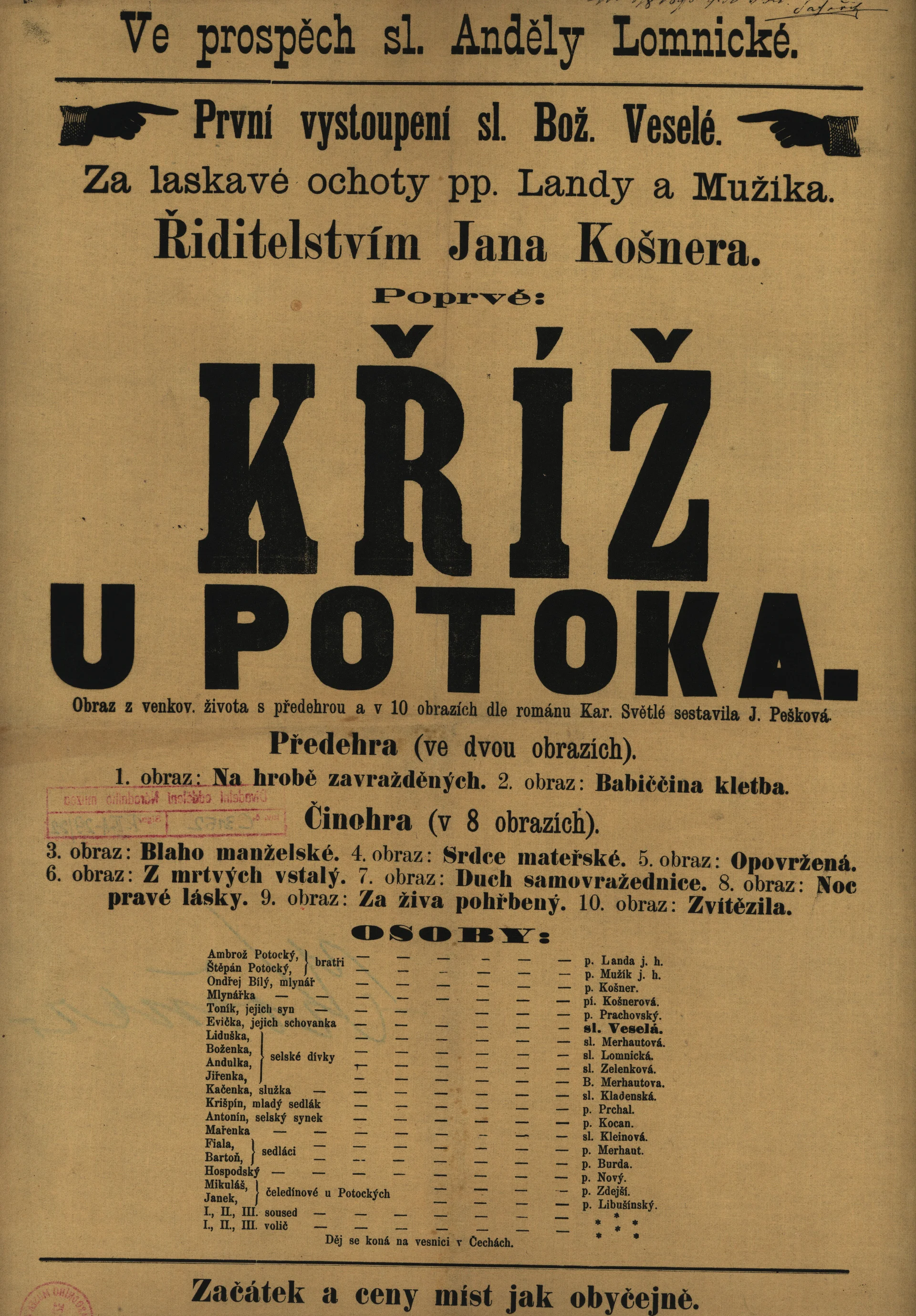 Náhledový obrázek předmětu Kříž u potoka