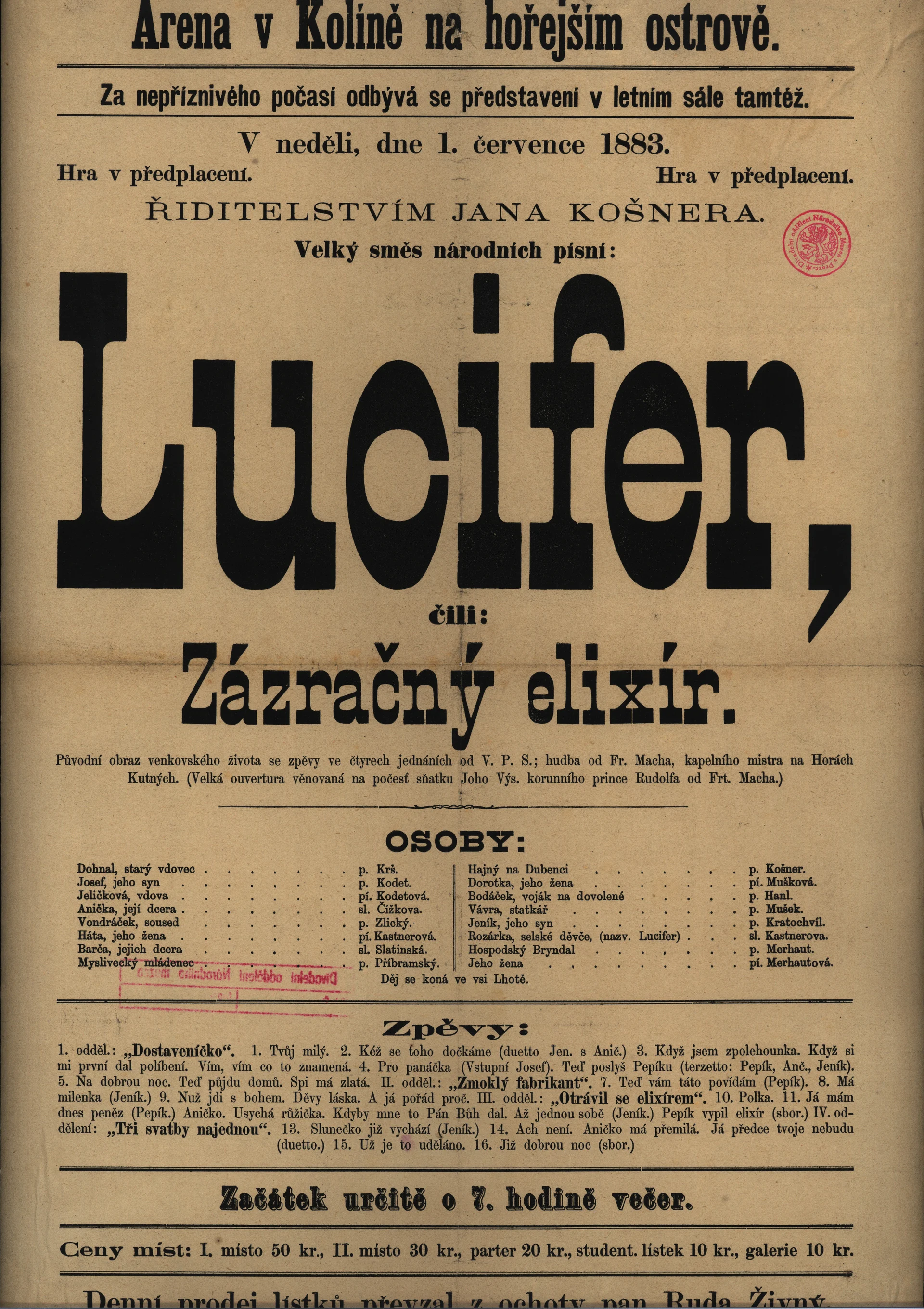 Náhledový obrázek předmětu Lucifer čili Zázračný elixír
