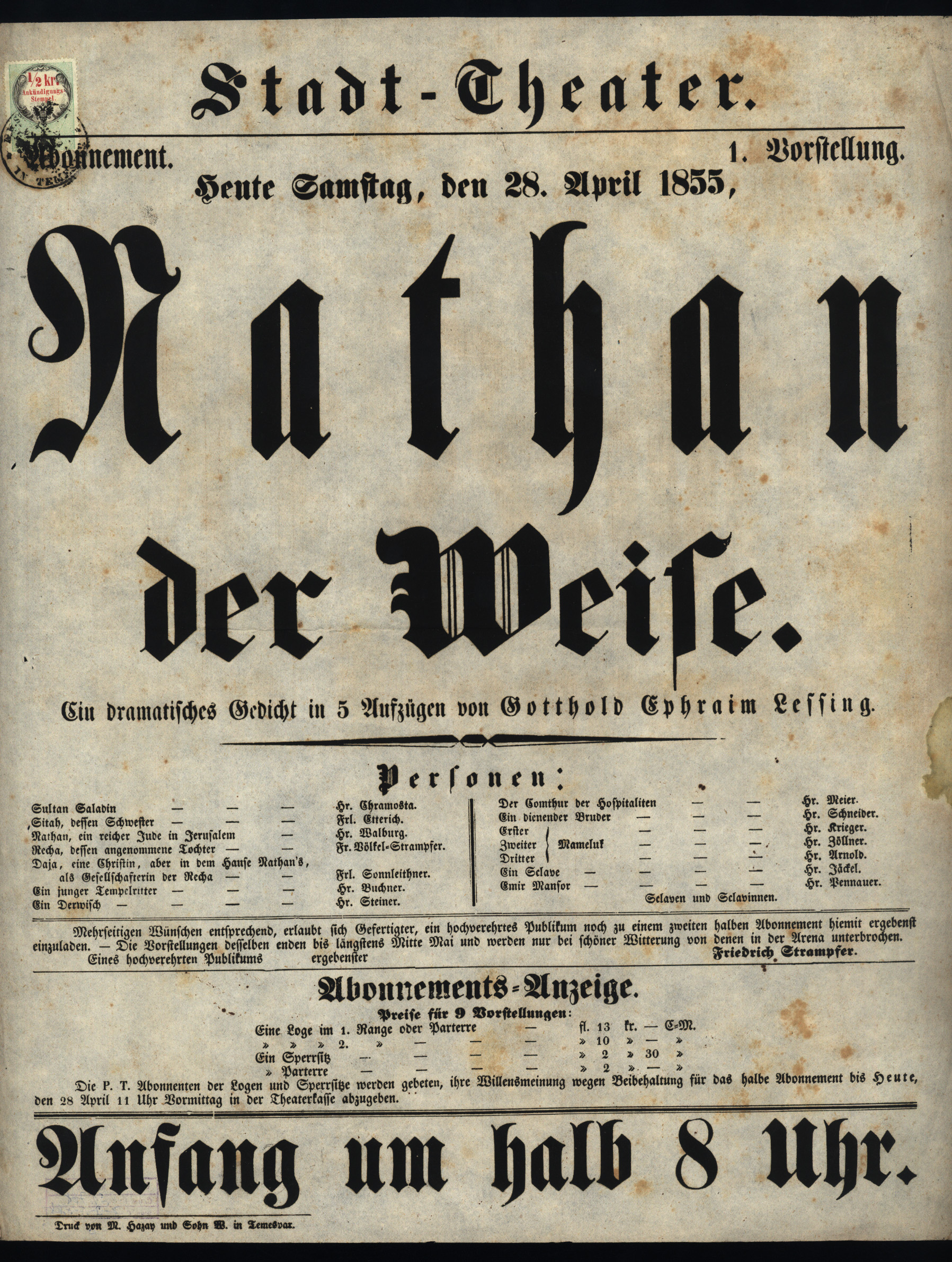 Náhledový obrázek Nathan der Weise - 1