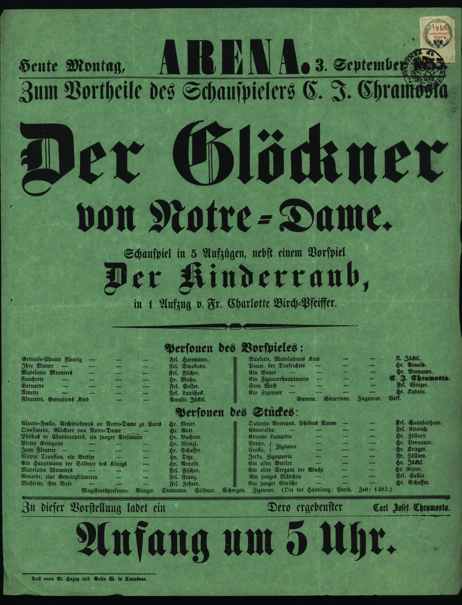 Náhledový obrázek Der Glöckner von Notre-Dame - 1