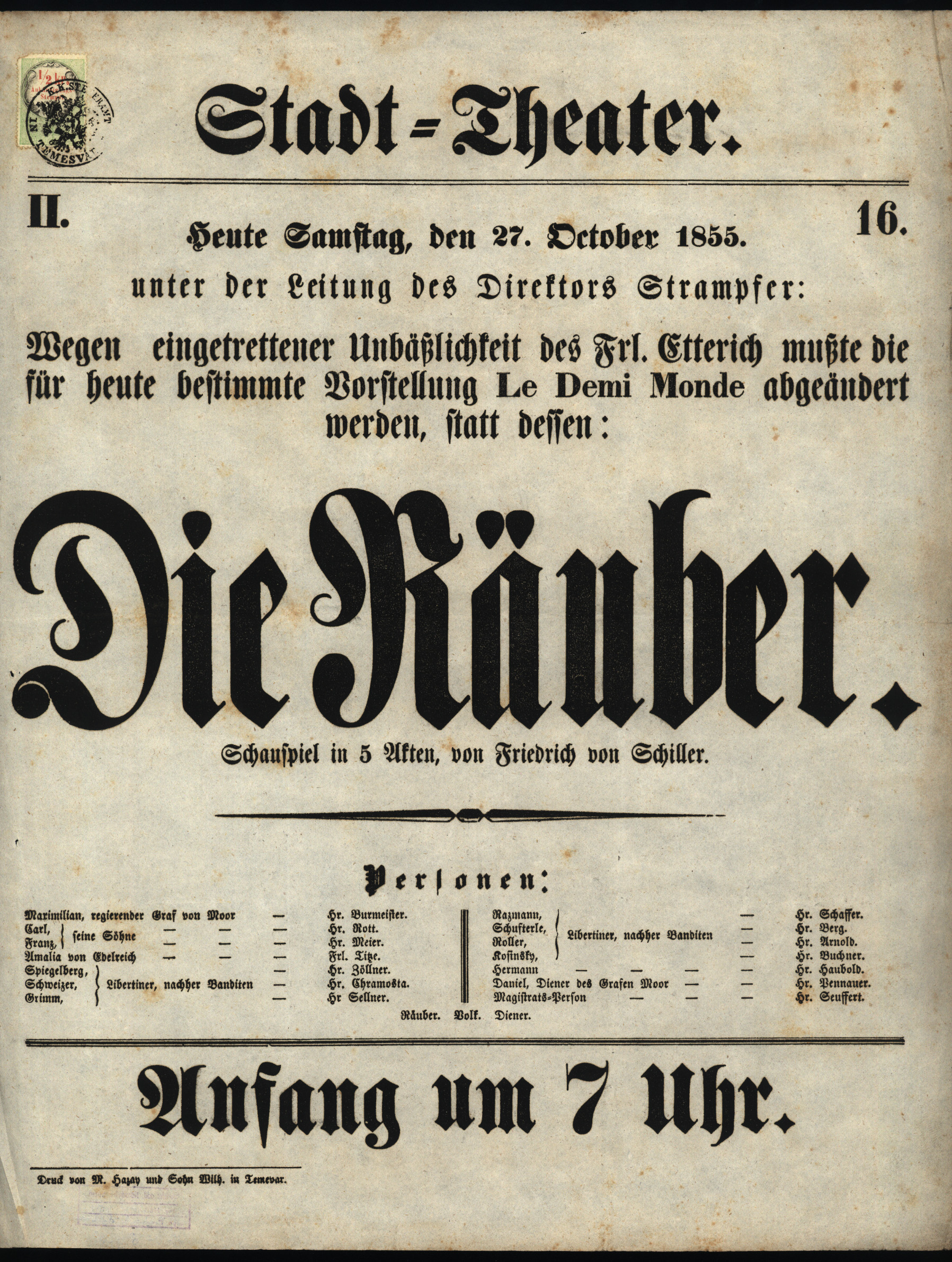 Náhledový obrázek Die Räuber - 1
