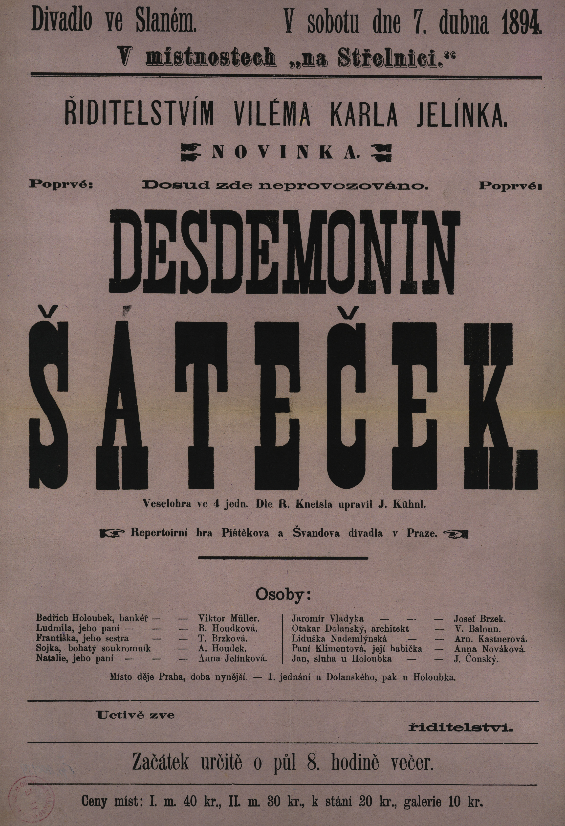 Náhledový obrázek Desdemonin šáteček - 1