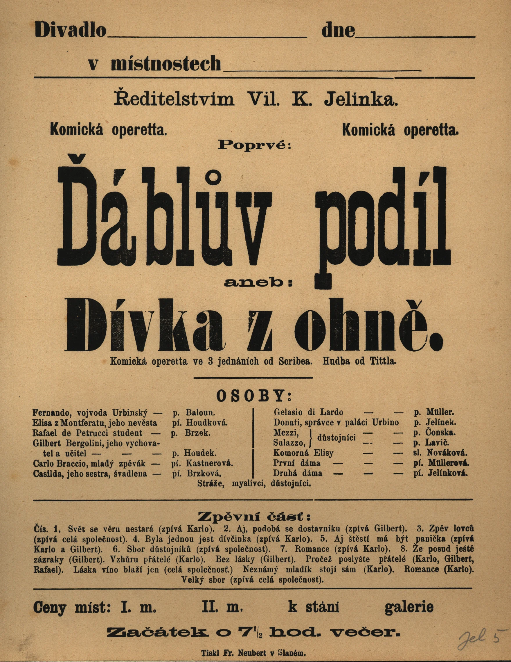 Náhledový obrázek předmětu Ďáblův podíl aneb Dívka z ohně