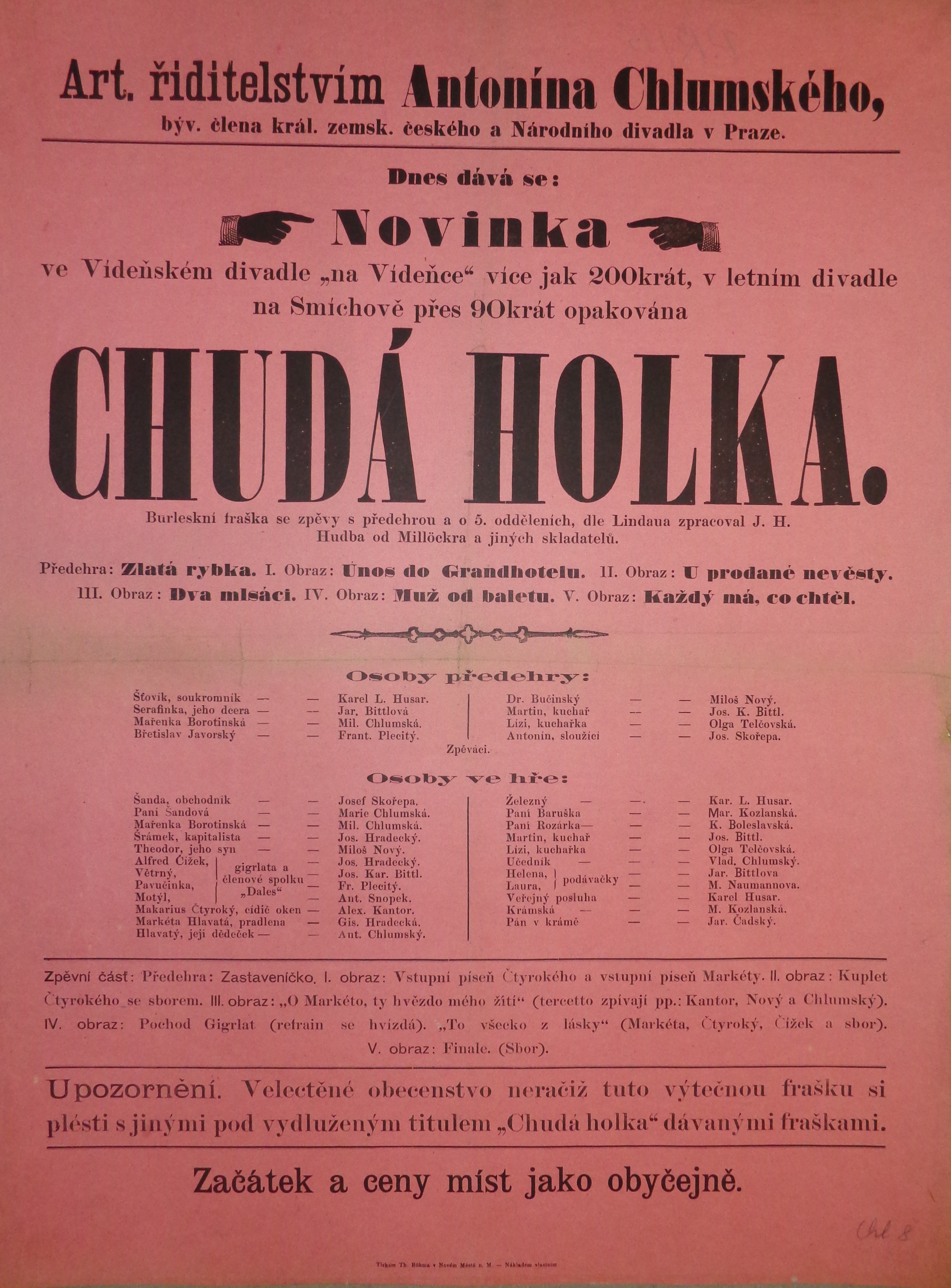 Náhledový obrázek Chudá holka - 1