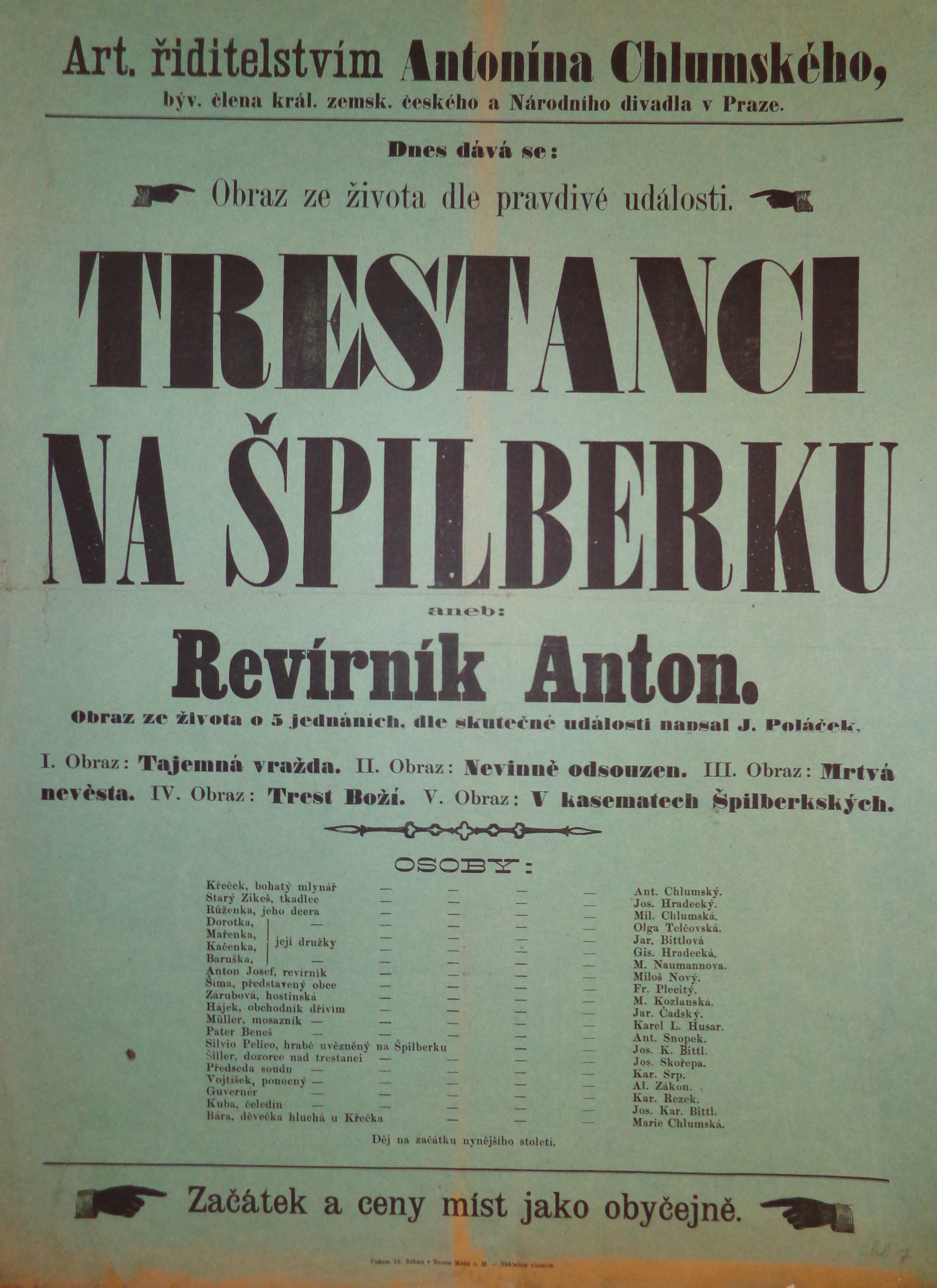 Náhledový obrázek Trestanci na Špilberku aneb Revírník Anton - 1