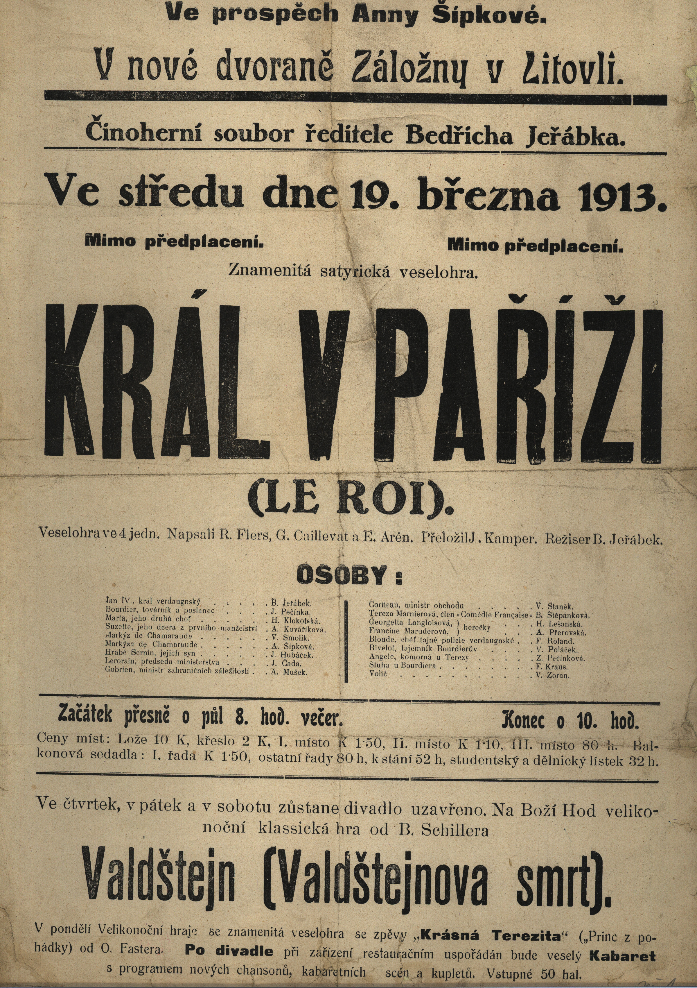 Náhledový obrázek Král v Paříži - 1