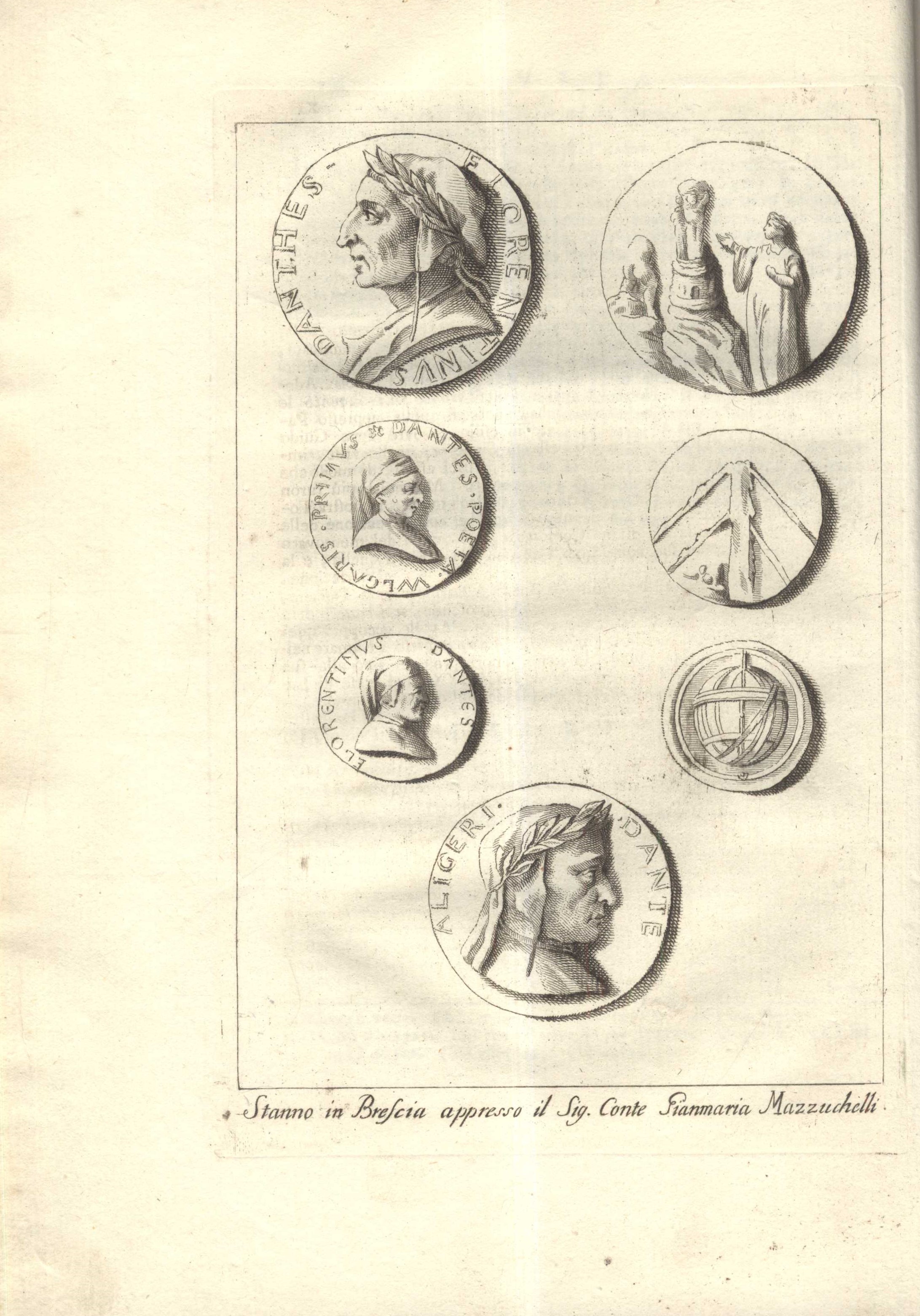 Náhledový obrázek La Divina Commedia di Dante Alighieri con varie Annotazioni e copiosi Rami adornata - 11